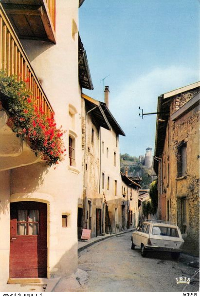 CREMIEU Cite Medievale Vieille Rue Des Adobeurs 3(scan Recto-verso) MA1901 - Crémieu