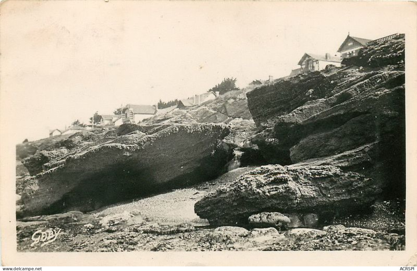 PORNIC  Les Rochers De Gourmalon    2   (scan Recto-verso)MA1901Bis - Pornic