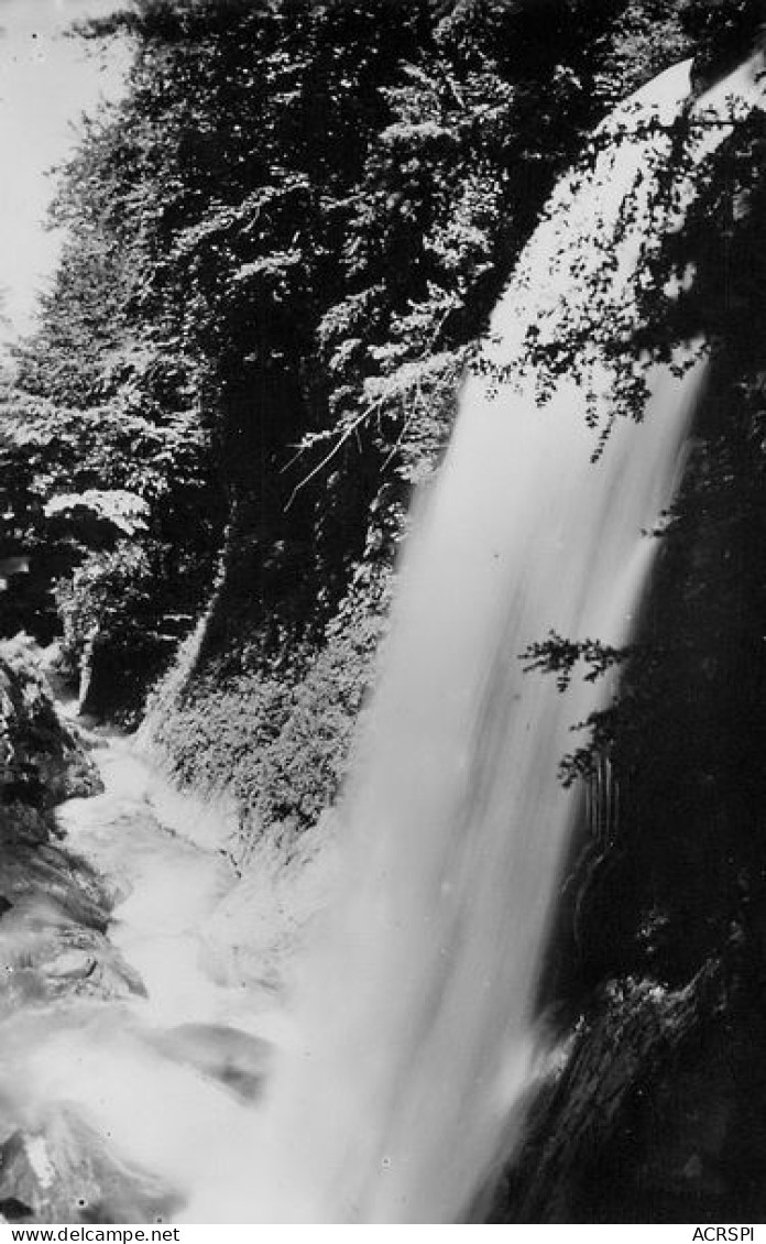 Eaux Bonnes Gourette La Cascade Du Gros Hetre  Route Du Col De L'aubisque 52 (scan Recto-verso) MA1900Bis - Eaux Bonnes