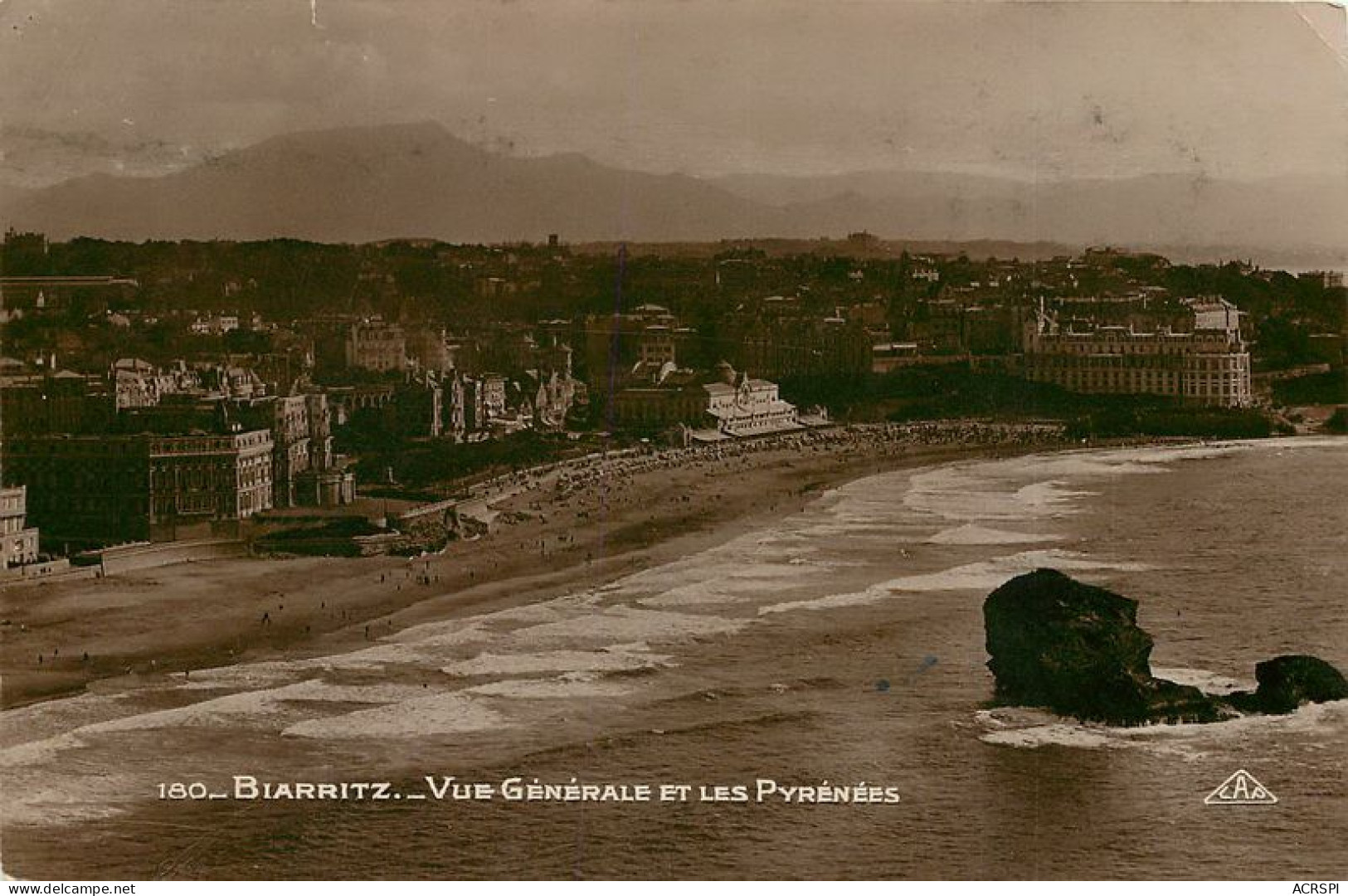 BIARRITZ Vue Generale   13   (scan Recto-verso) MA1900Bis - Biarritz