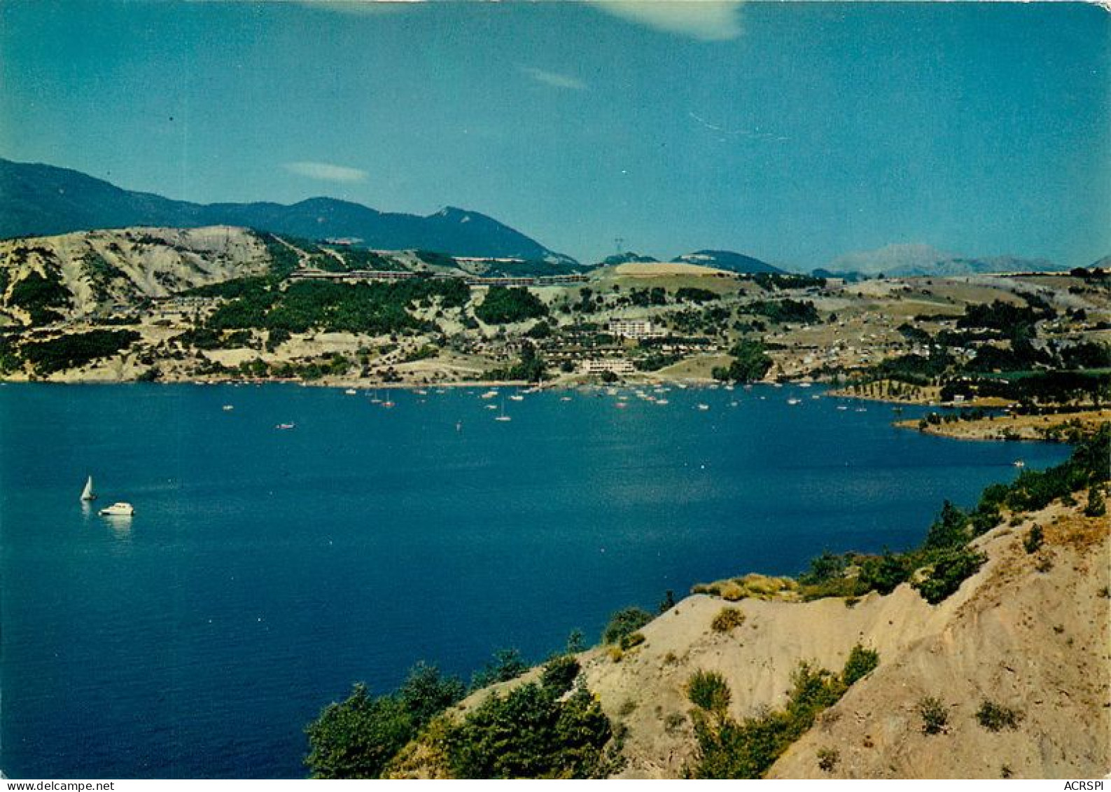 Savines  EMBRUN  Lac De Serre Poncon La Baie St Michel      7 (scan Recto-verso)MA1918Ter - Embrun