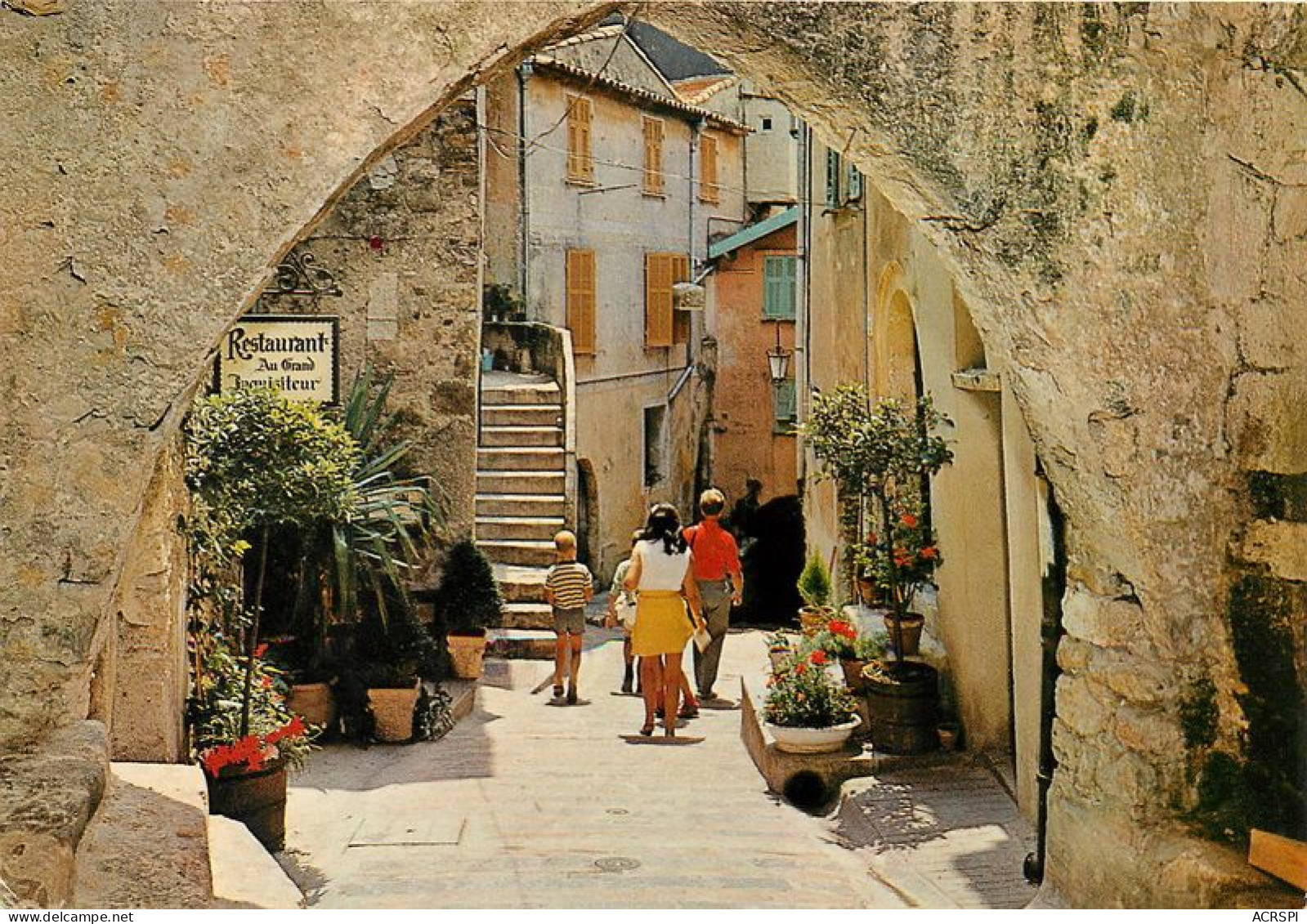 ROQUEBRUNE CAP MARTIN Une Rue  26 (scan Recto-verso)MA1918Bis - Roquebrune-Cap-Martin