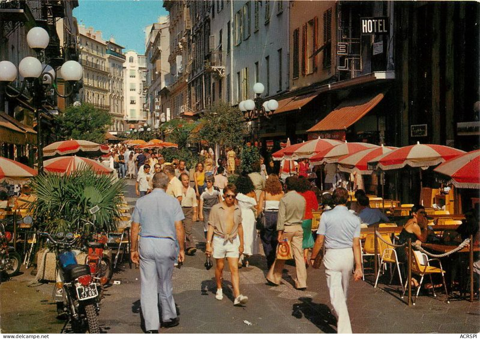 NICE  La  Rue Pietonne  5 (scan Recto-verso)MA1918Bis - Life In The Old Town (Vieux Nice)