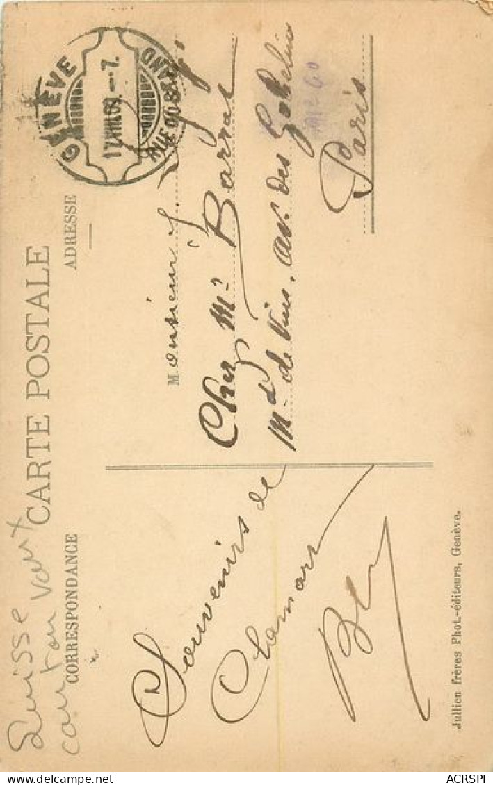 SUISSE  Switzerland Schweiz   Chillon Et La Dent Du Midi   31 (scan Recto-verso)MA1917 - Other & Unclassified