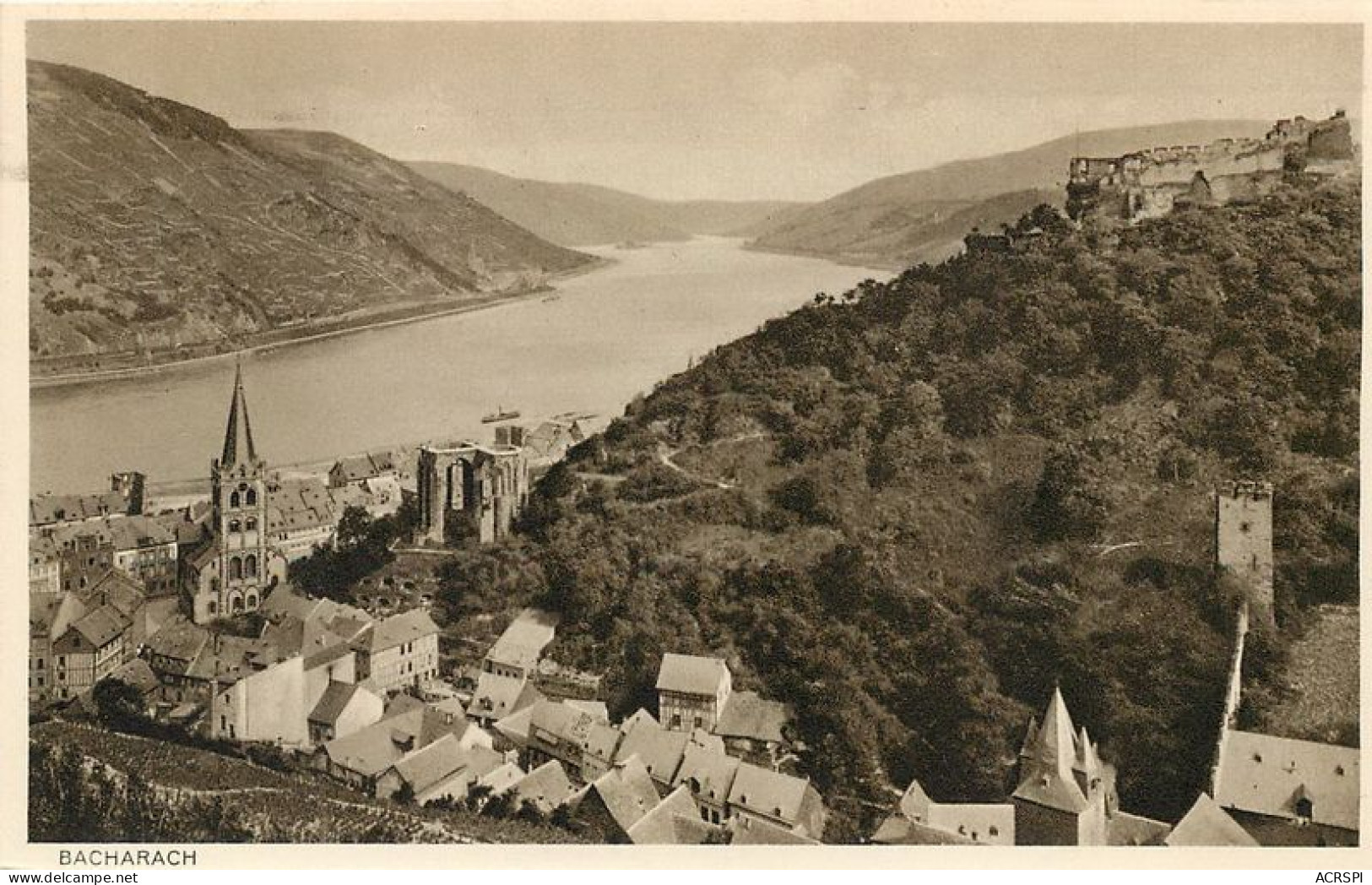 ALLEMAGNE Mayence BINGEN  BACHARACH  32 (scan Recto-verso)MA1917 - Bingen