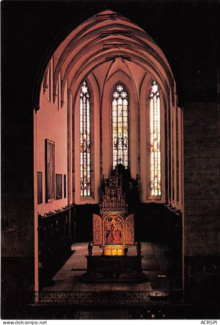 COLMAR Eglise Des Dominicains XIIIe S Le Choeur 18(scan Recto-verso) MA1913 - Colmar