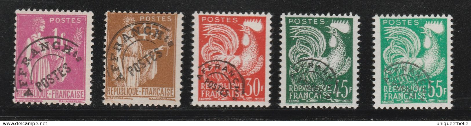 FRANCE Petit Lot De Préos Neufs**, Cote 124€, Prix Fixe - Lots & Kiloware (mixtures) - Max. 999 Stamps