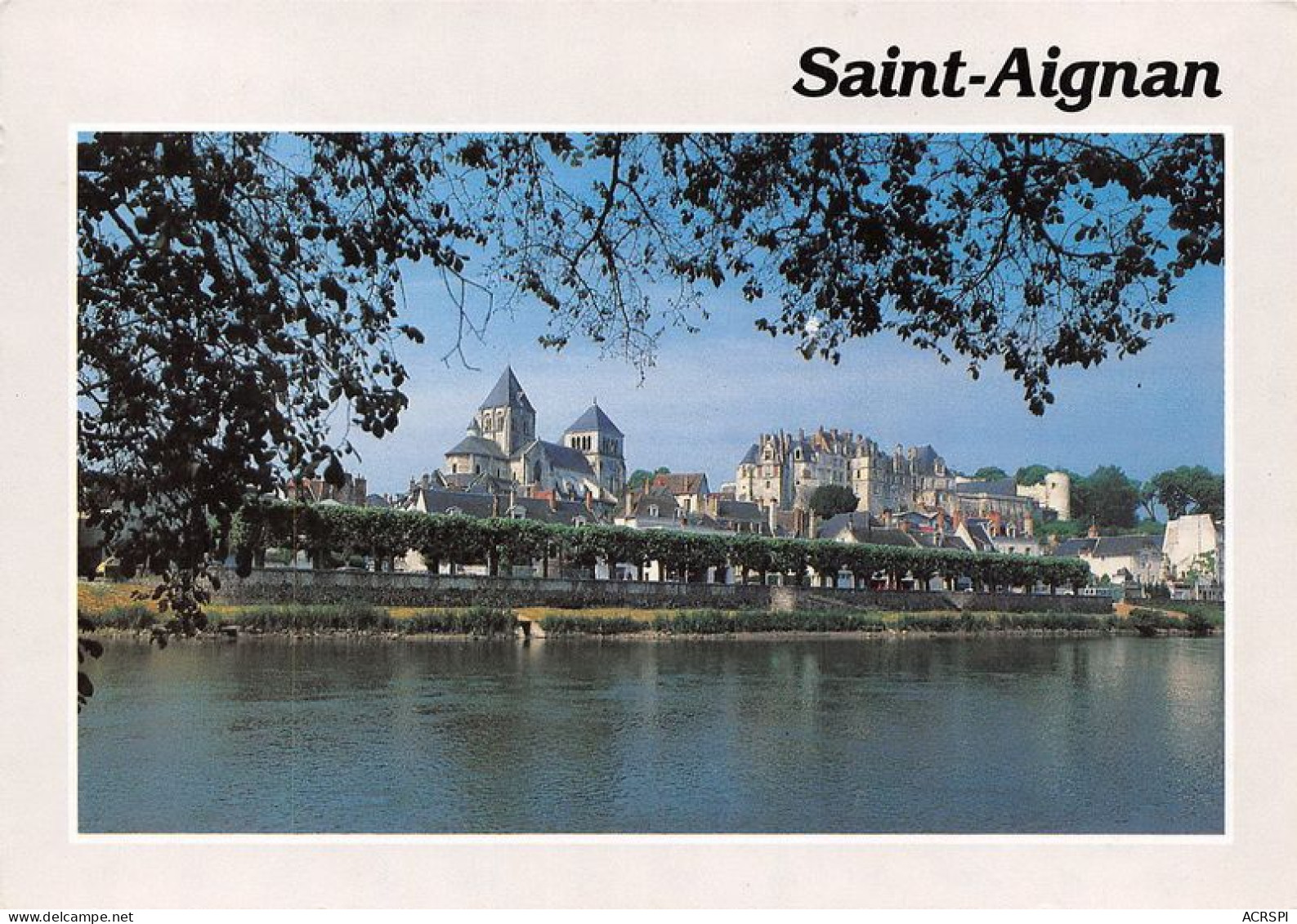 SAINT AIGNAN L Eglise Le Chateau Et Le Cher 28(scan Recto-verso) MA1909 - Saint Aignan