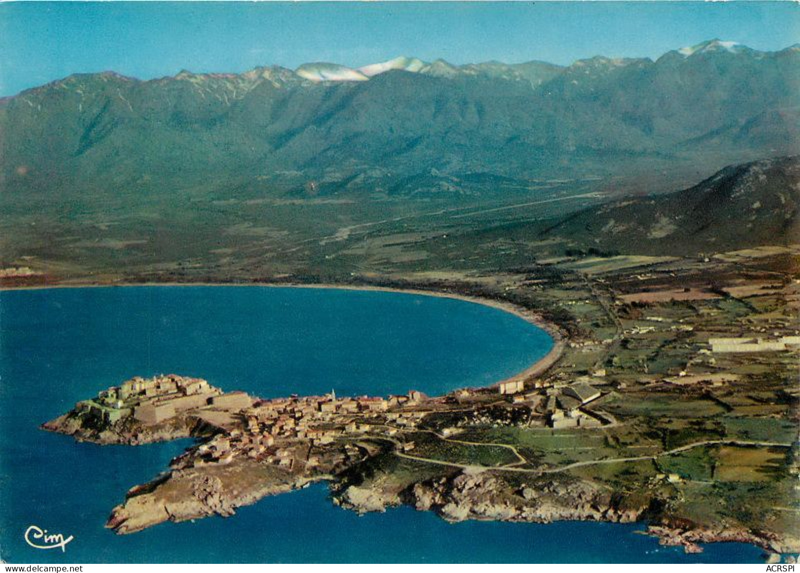 CALVI  Vue Generale  39   (scan Recto-verso)MA1930Bis - Calvi