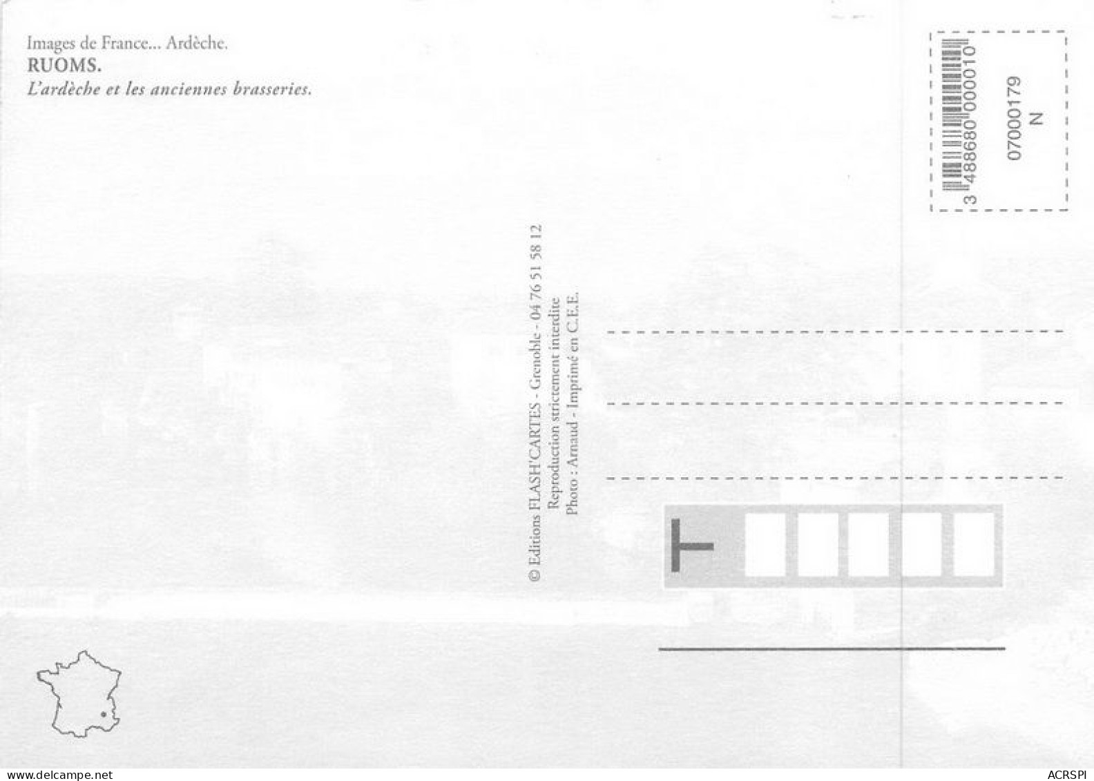 RUOMS  Les Anciennes Brasseries  26  (scan Recto-verso)MA1929Bis - Ruoms