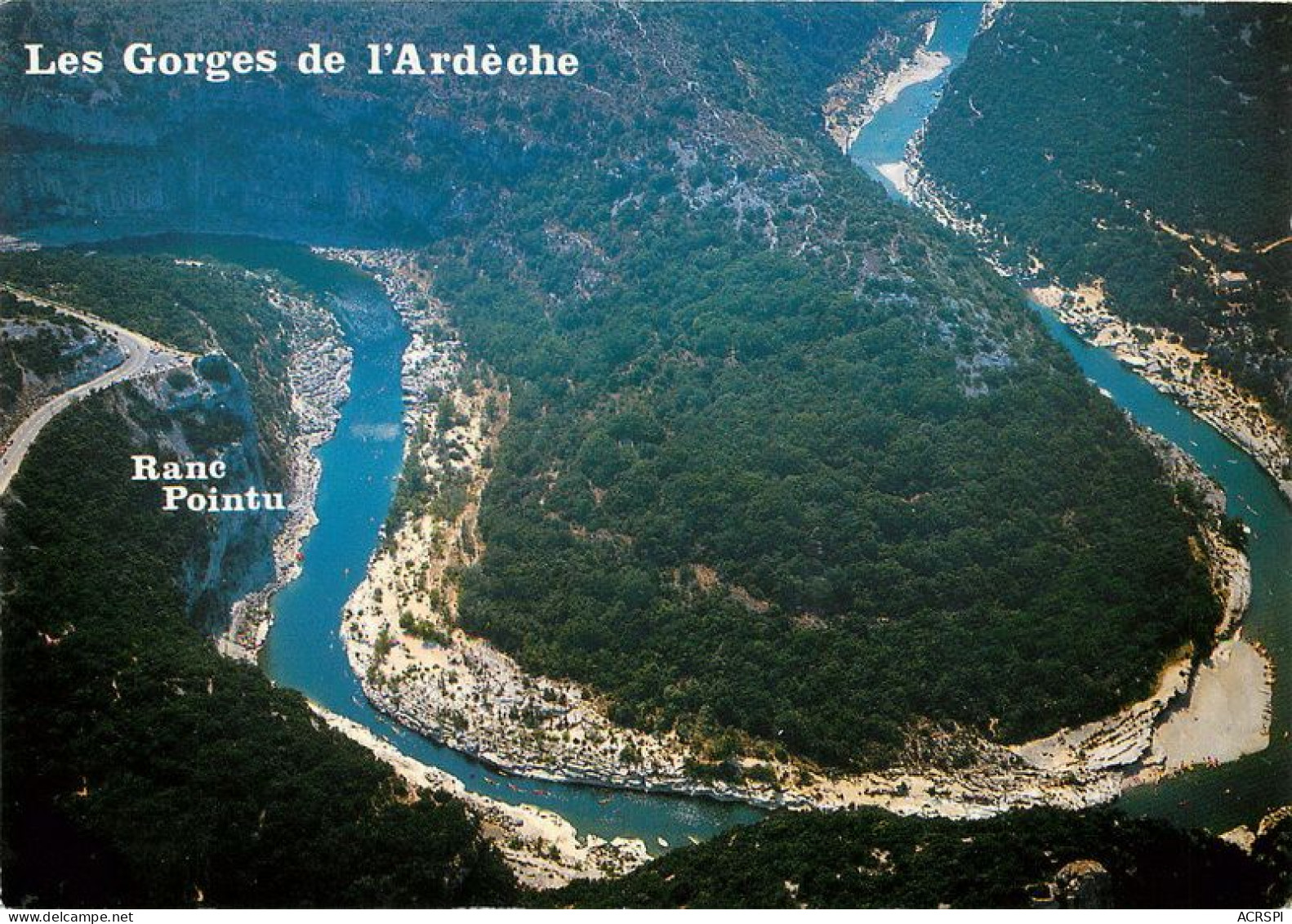 SAINT MARTIN D' ARDECHE Le Ranc Pointu   19  (scan Recto-verso)MA1929Bis - Vallon Pont D'Arc