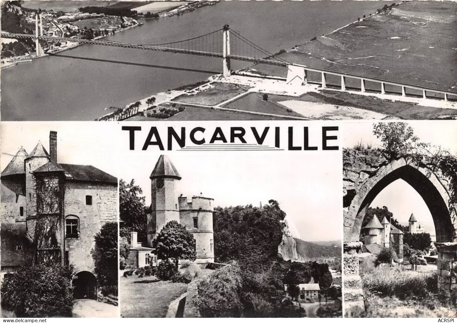 TANCARVILLE Le Pont 1(scan Recto-verso) MA1927 - Tancarville