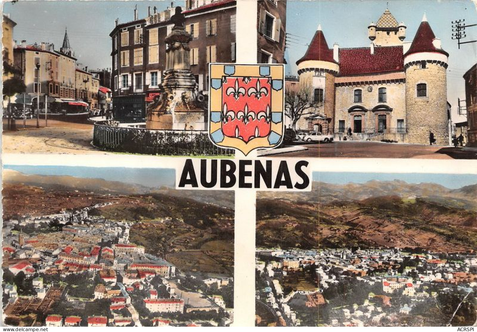 AUBENAS Souvenir 10(scan Recto-verso) MA1925 - Aubenas