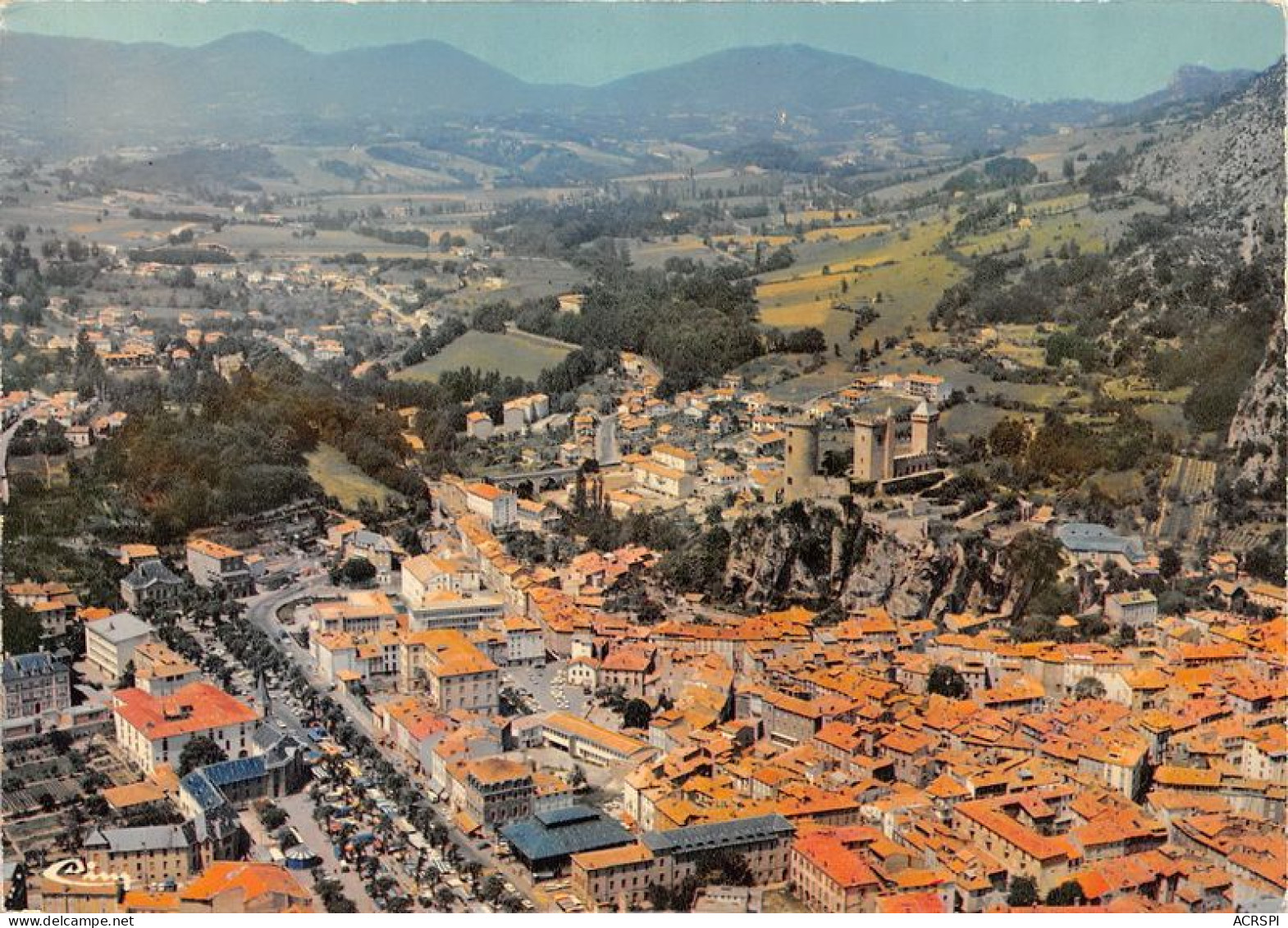 FOIX Vue Aerienne 12(scan Recto-verso) MA1922 - Foix