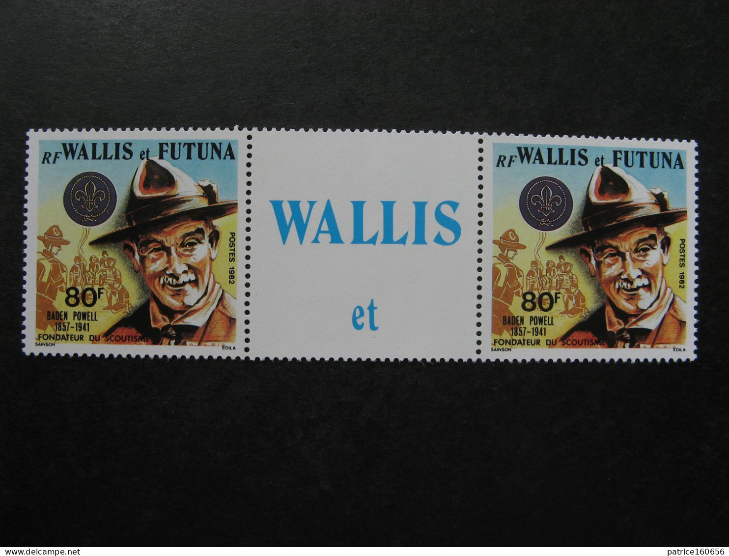 Wallis Et Futuna: TB Paire Avec Intervalle N° 290A,  Neuve XX . - Unused Stamps