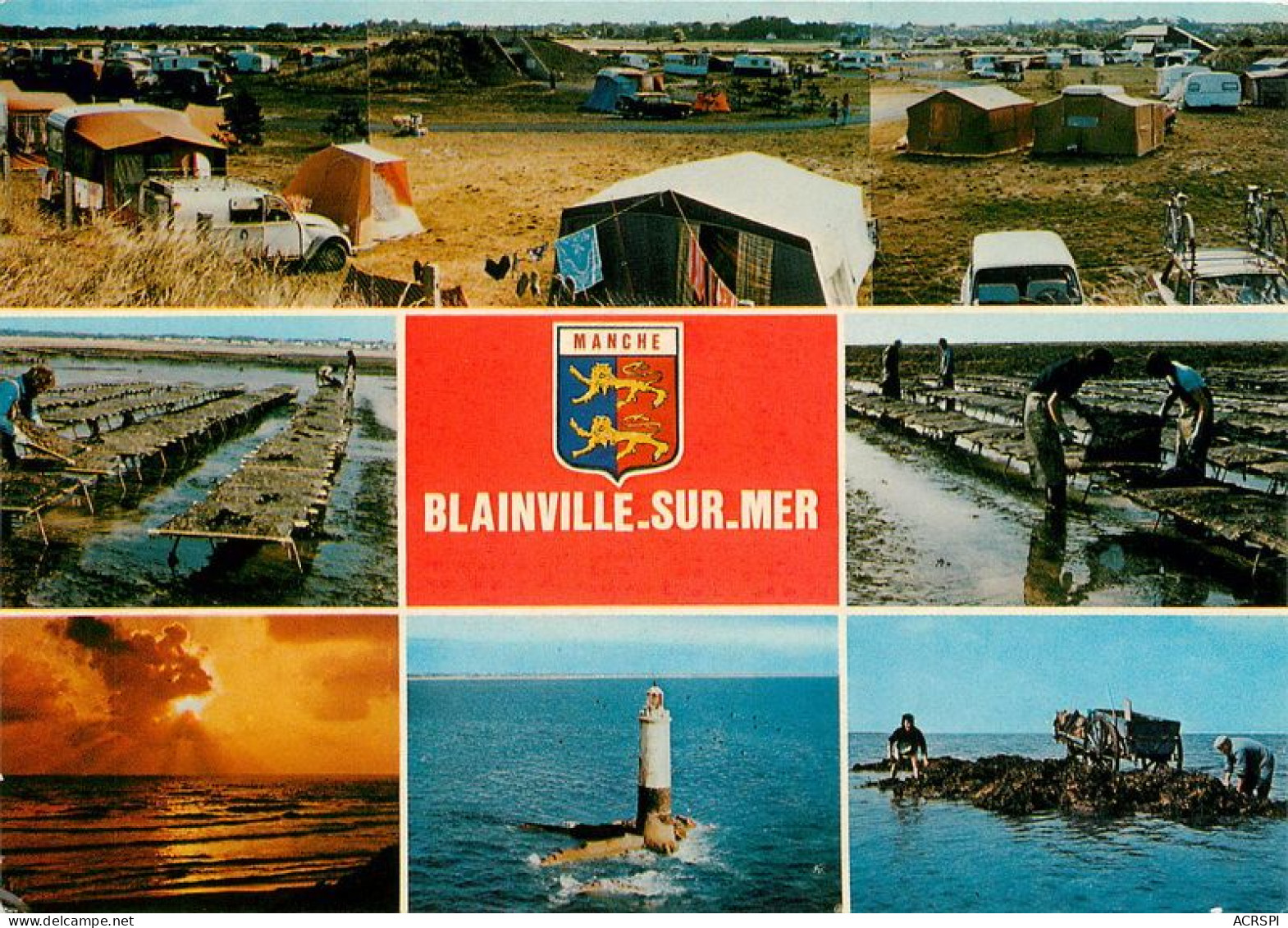 BLAINVILLE Sur Mer  Multivue  40   (scan Recto-verso)MA1935Ter - Blainville Sur Mer
