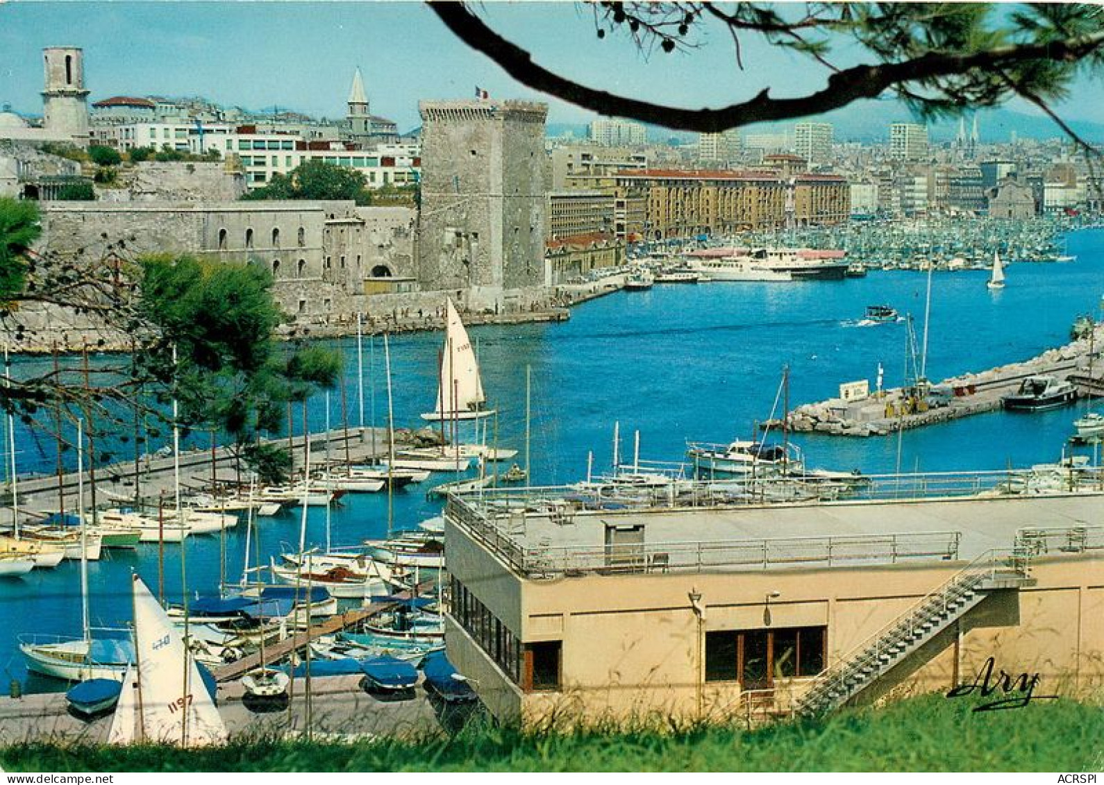 MARSEILLE Entrée Du Vieux Port  3   (scan Recto-verso)MA1935Ter - Vieux Port, Saint Victor, Le Panier