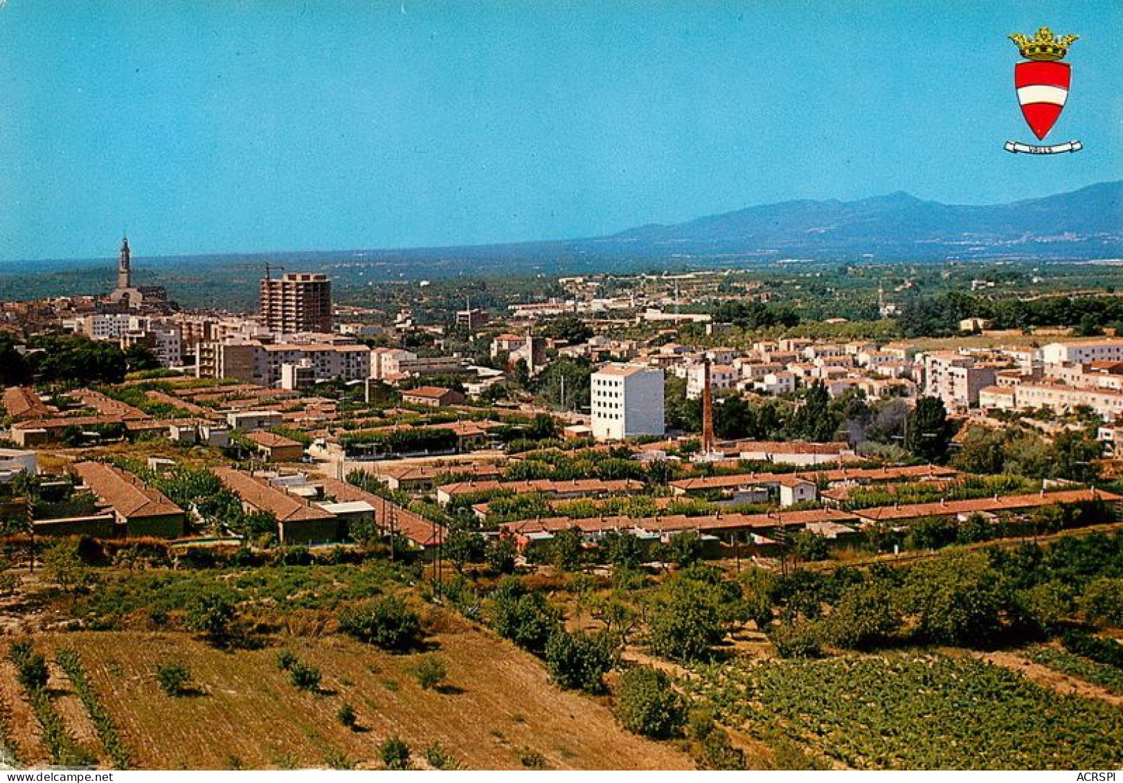 VALLS  Vue Panoramica Tarragona  33 (scan Recto-verso)MA1934Ter - Tarragona