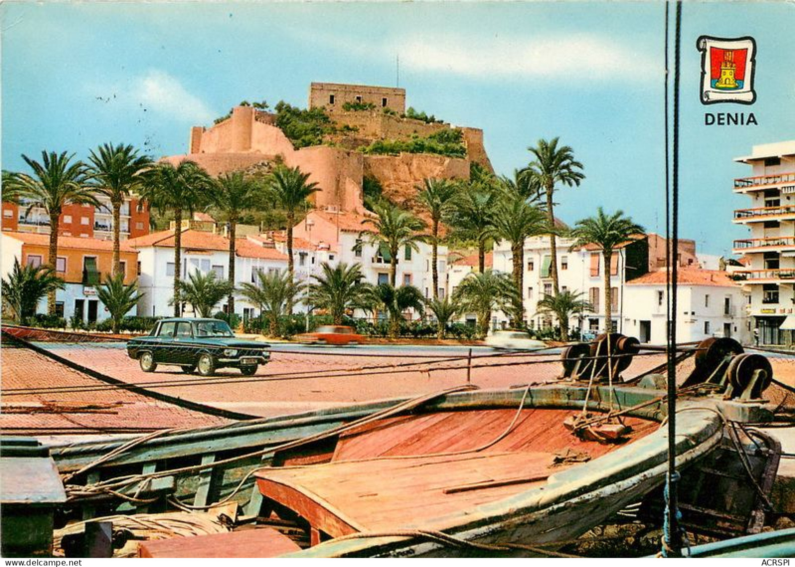 JAVEA  ALICANTE   Puerto Y Castllo  15 (scan Recto-verso)MA1934Ter - Alicante