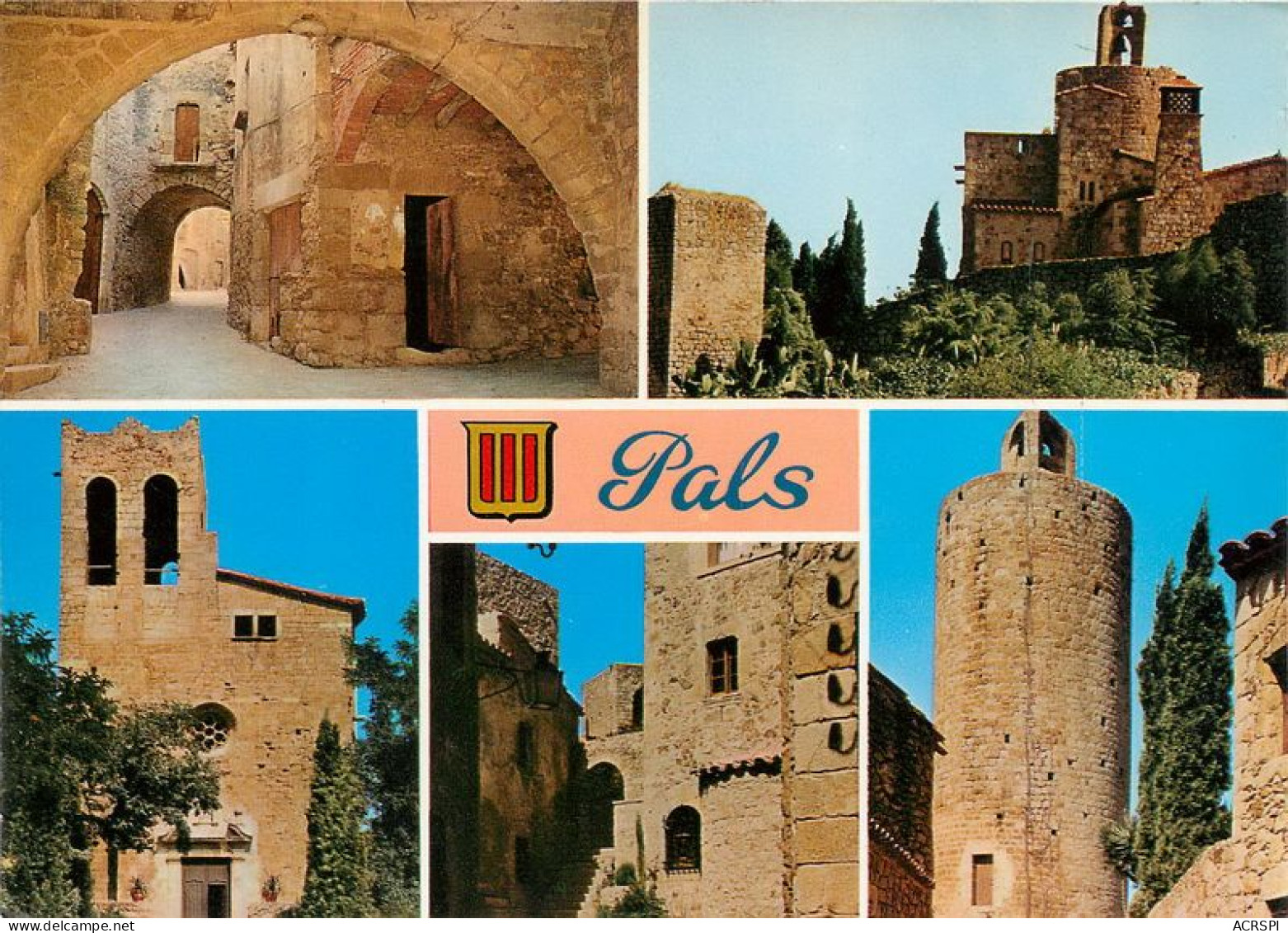 PALS  Comarque De Baix  Gerone Cataluna Costa Brava   34   (scan Recto-verso)MA1934Bis - Gerona