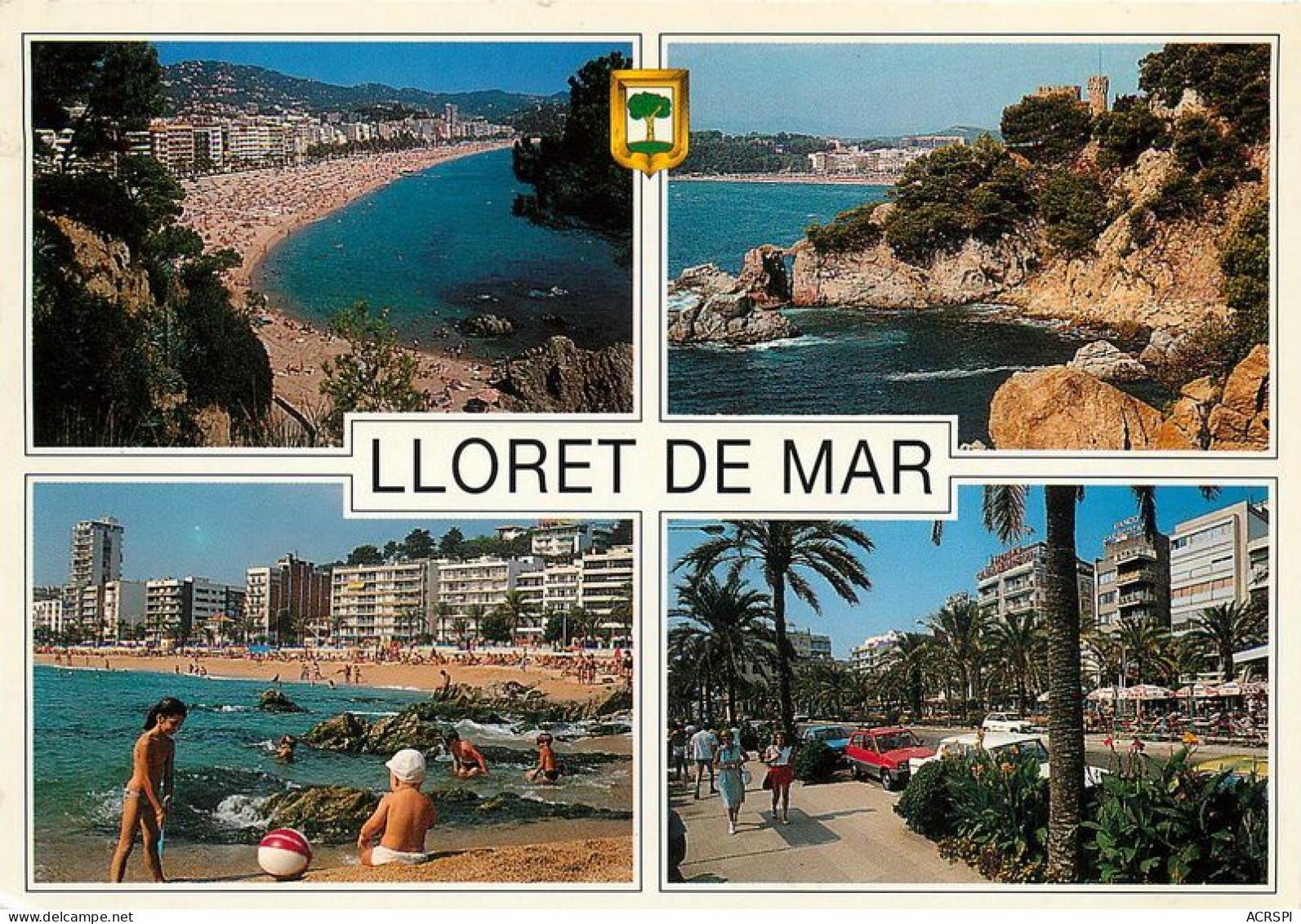 Lloret De Mar Diversos Aspectos Comarque De La Selva  Gerone Cataluna Costa Brava 44 (scan Recto-verso)MA1934Bis - Gerona