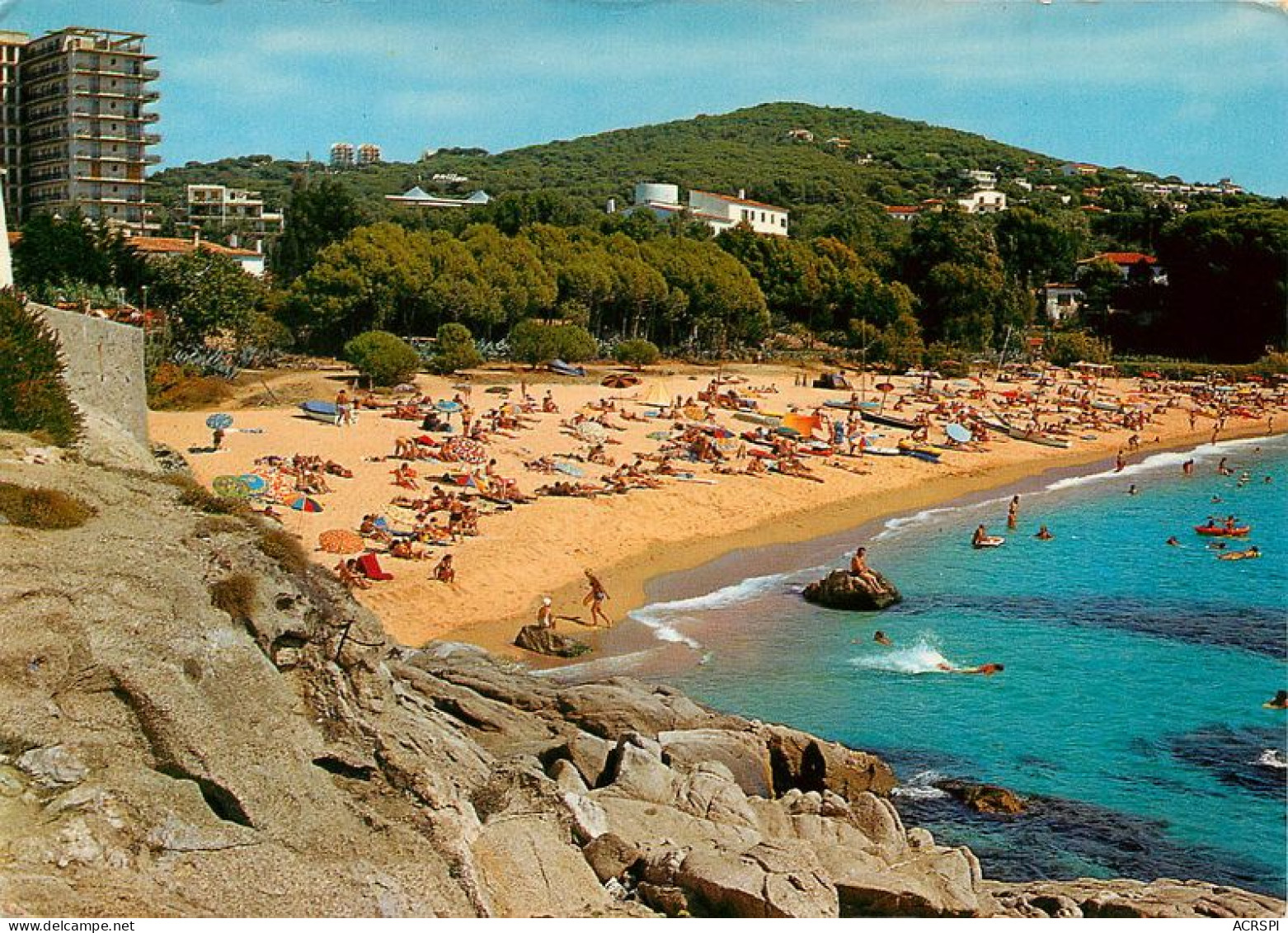 Castell-Platja D'Aro  Playa D'en Rovira Y Sa Cova  Gerone Cataluna Costa Brava  Playa 31   (scan Recto-verso)MA1934Bis - Gerona