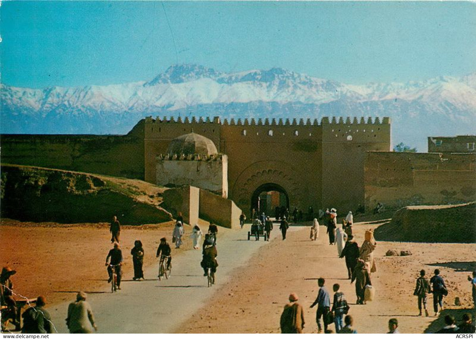MAROC  MARRAKECH   Bab El Khemis  12  (scan Recto-verso)MA1931Ter - Marrakesh