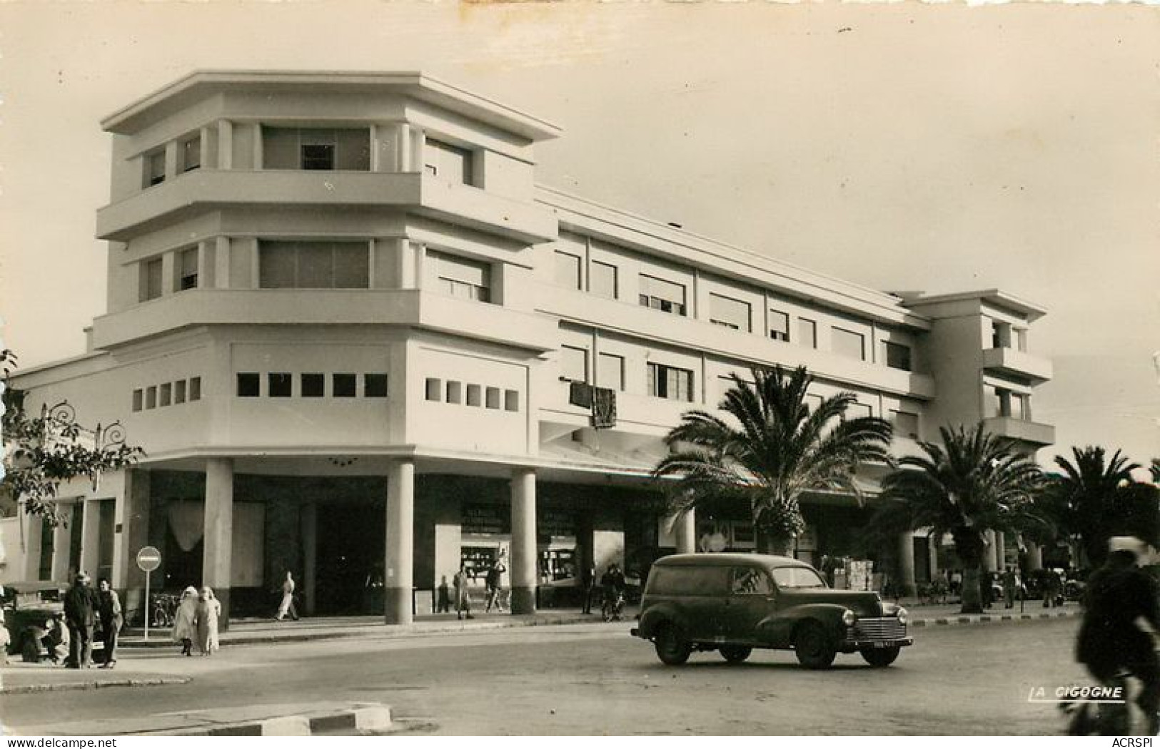 MAROC  MEKNES  Le Marche Municipal   16  (scan Recto-verso)MA1931Ter - Meknes