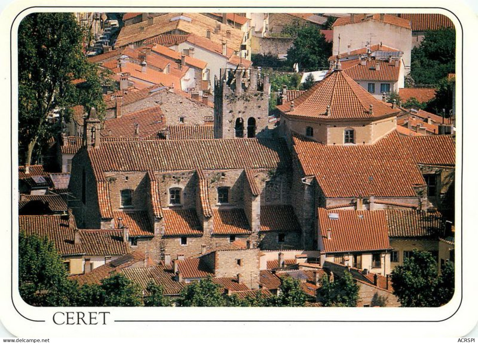 CERET Eglise St Pierre  50   (scan Recto-verso)MA1930Ter - Ceret