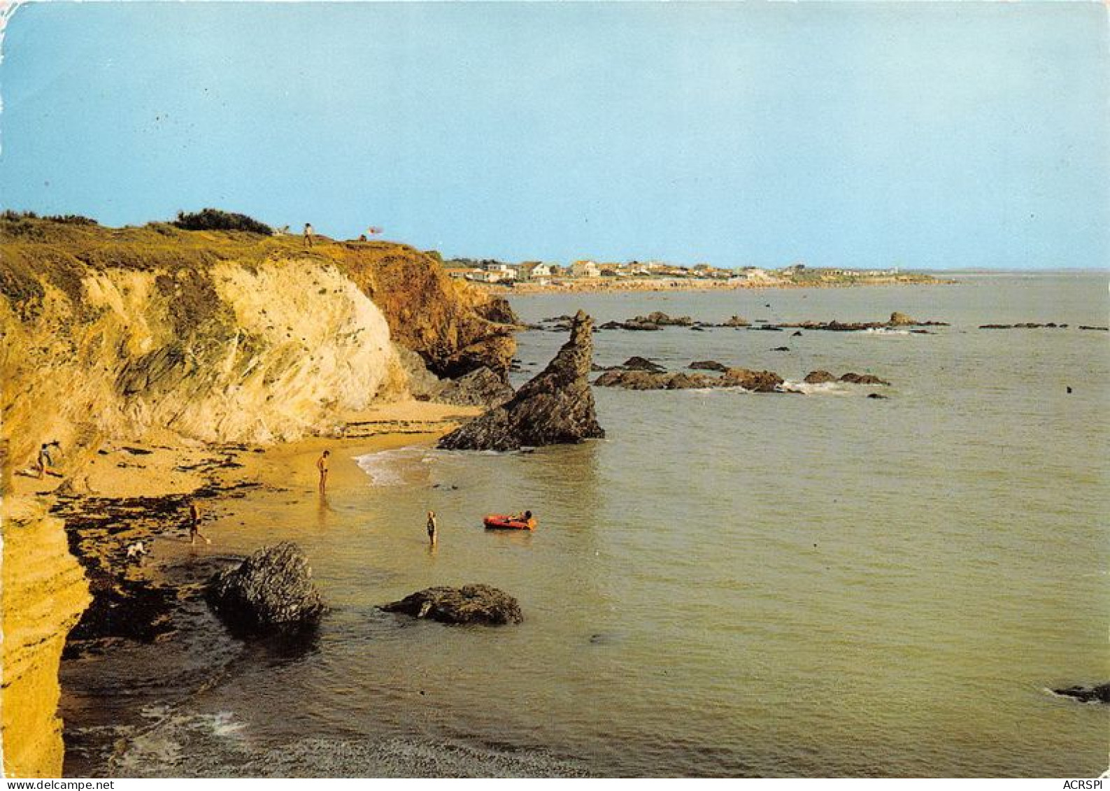 BRETIGNOLLES SUR MER Le Rocher Sainte Veronique 15(scan Recto-verso) MA1951 - Bretignolles Sur Mer