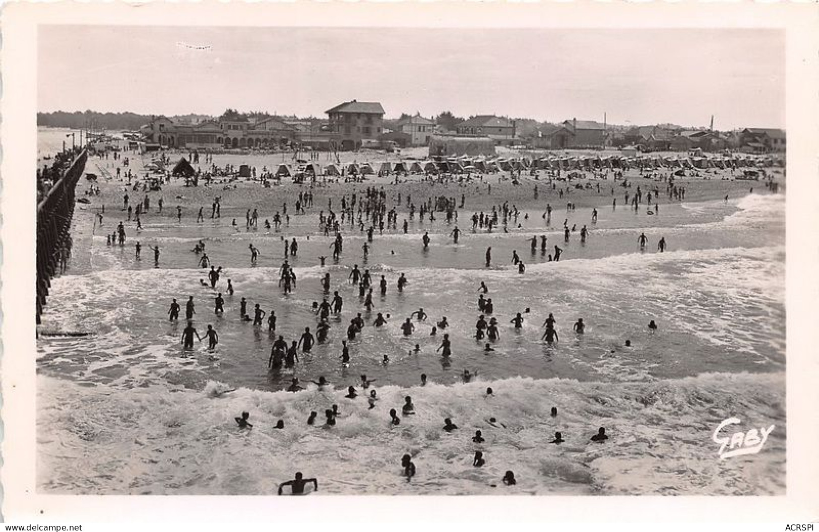 CAPBRETON Vue D Ensemble De La Plage  3(scan Recto-verso) MA1948 - Capbreton