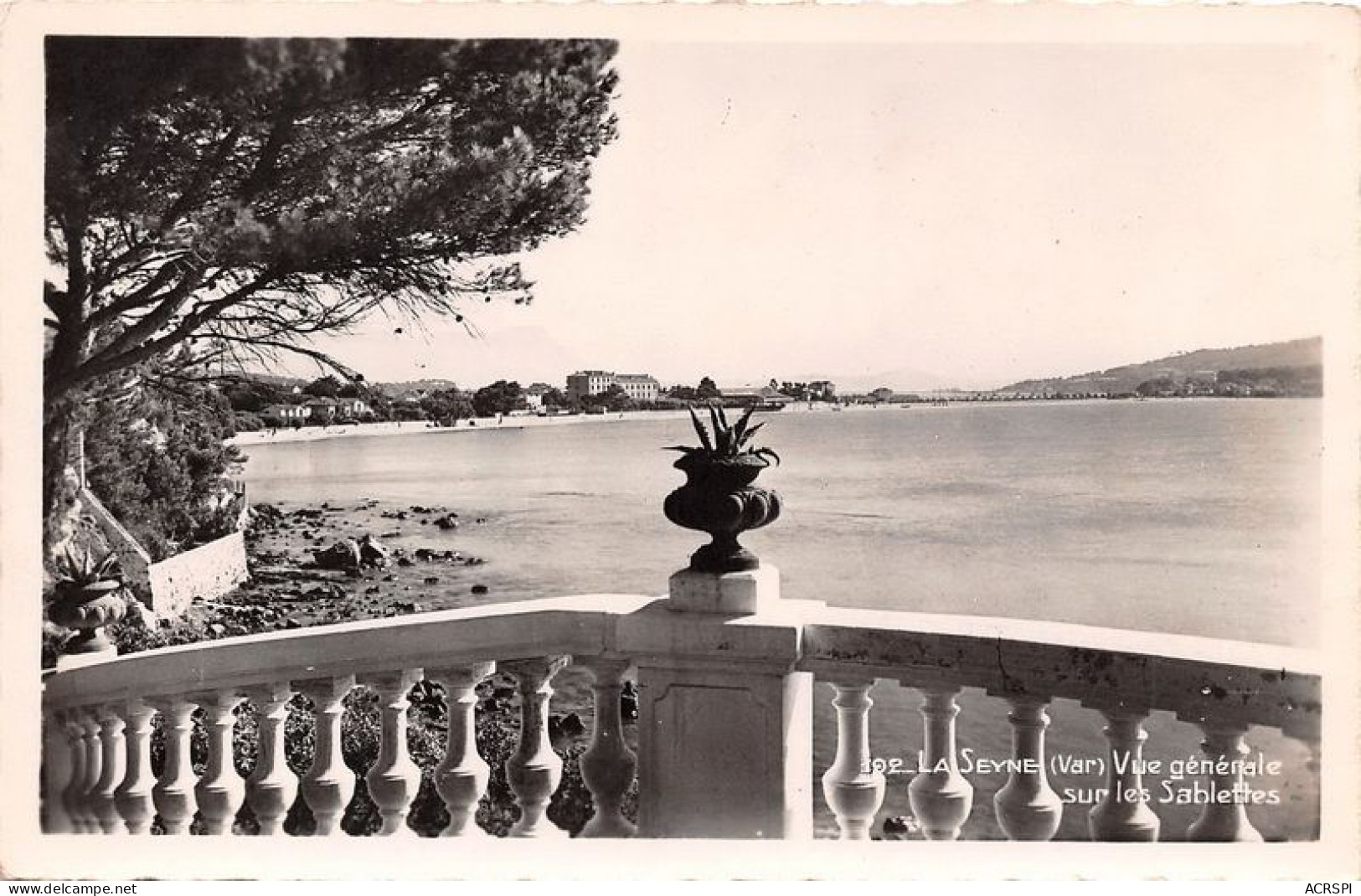 LA SEYNE Vue Generale Sur Les Sablettes 9(scan Recto-verso) MA1946 - La Seyne-sur-Mer