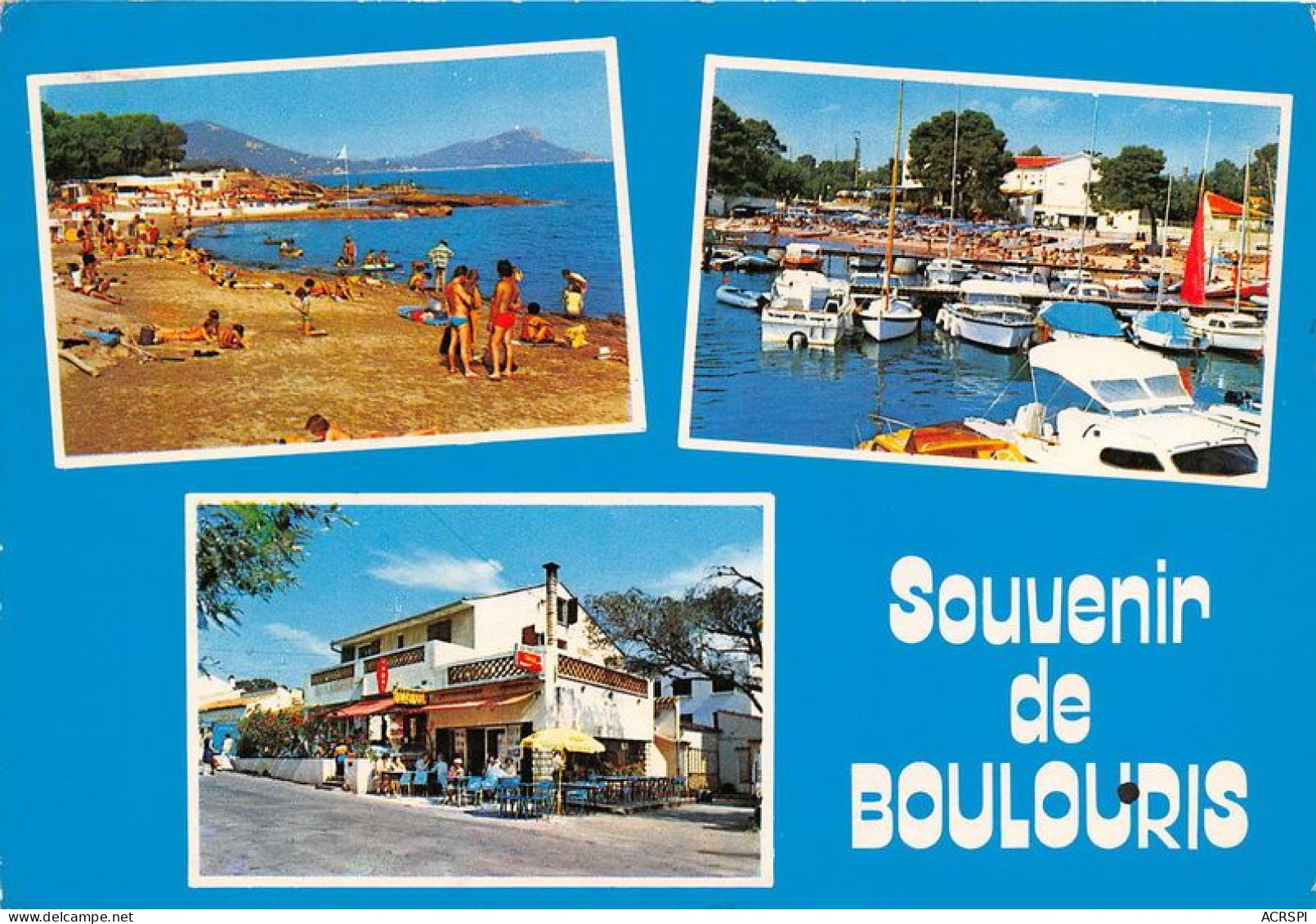 BOULOURIS Souvenir De BOULOURIS 27(scan Recto-verso) MA1946 - Boulouris