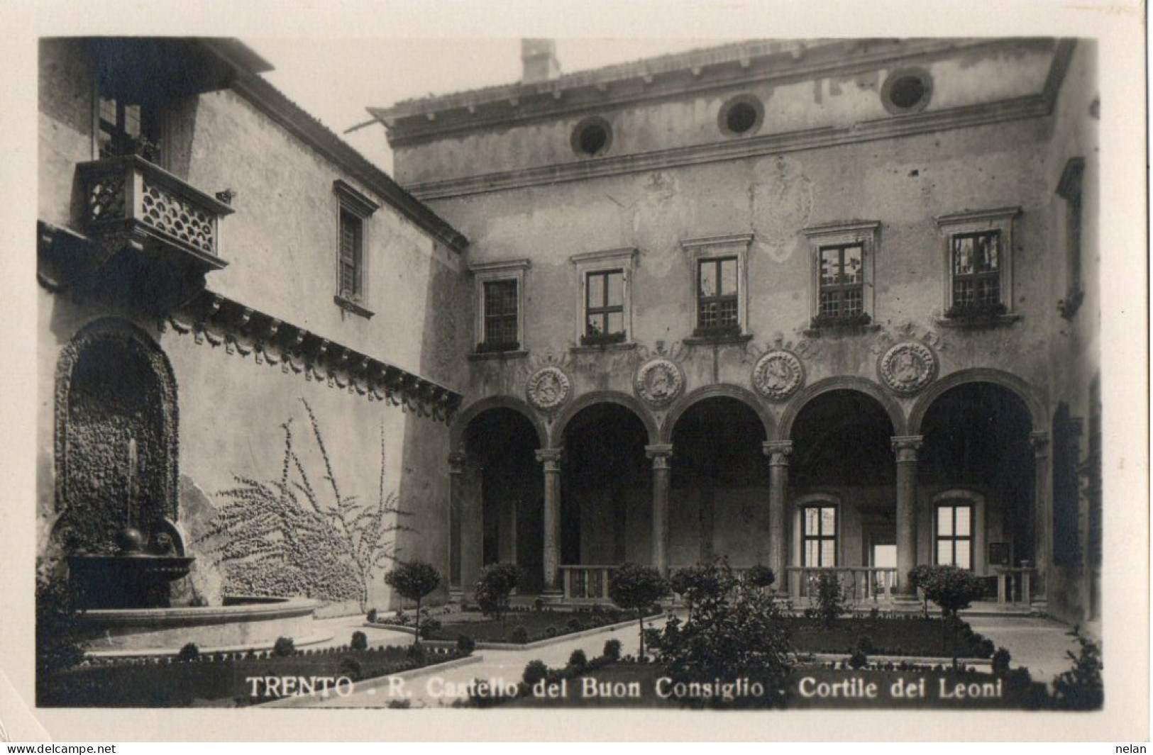 TRENTO - CASTELLO DEL BUON CONSIGLIO - Cortile Dei Leoni - F.P. - Trento