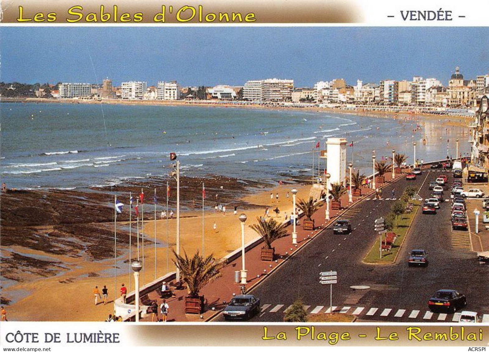 LES SABLES D OLONNE La Plage Le Phare Rouge 15(scan Recto-verso) MA1943 - Sables D'Olonne