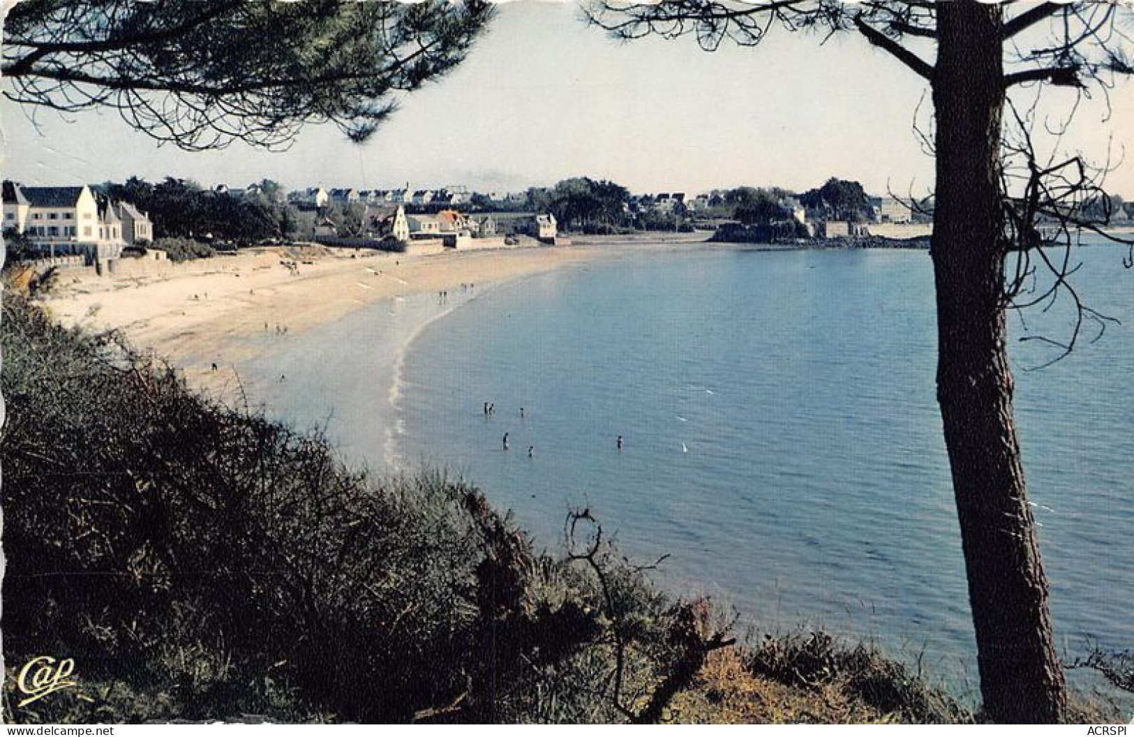 CONCARNEAU La Plage Des Sables Blancs 1(scan Recto-verso) MA1939 - Concarneau