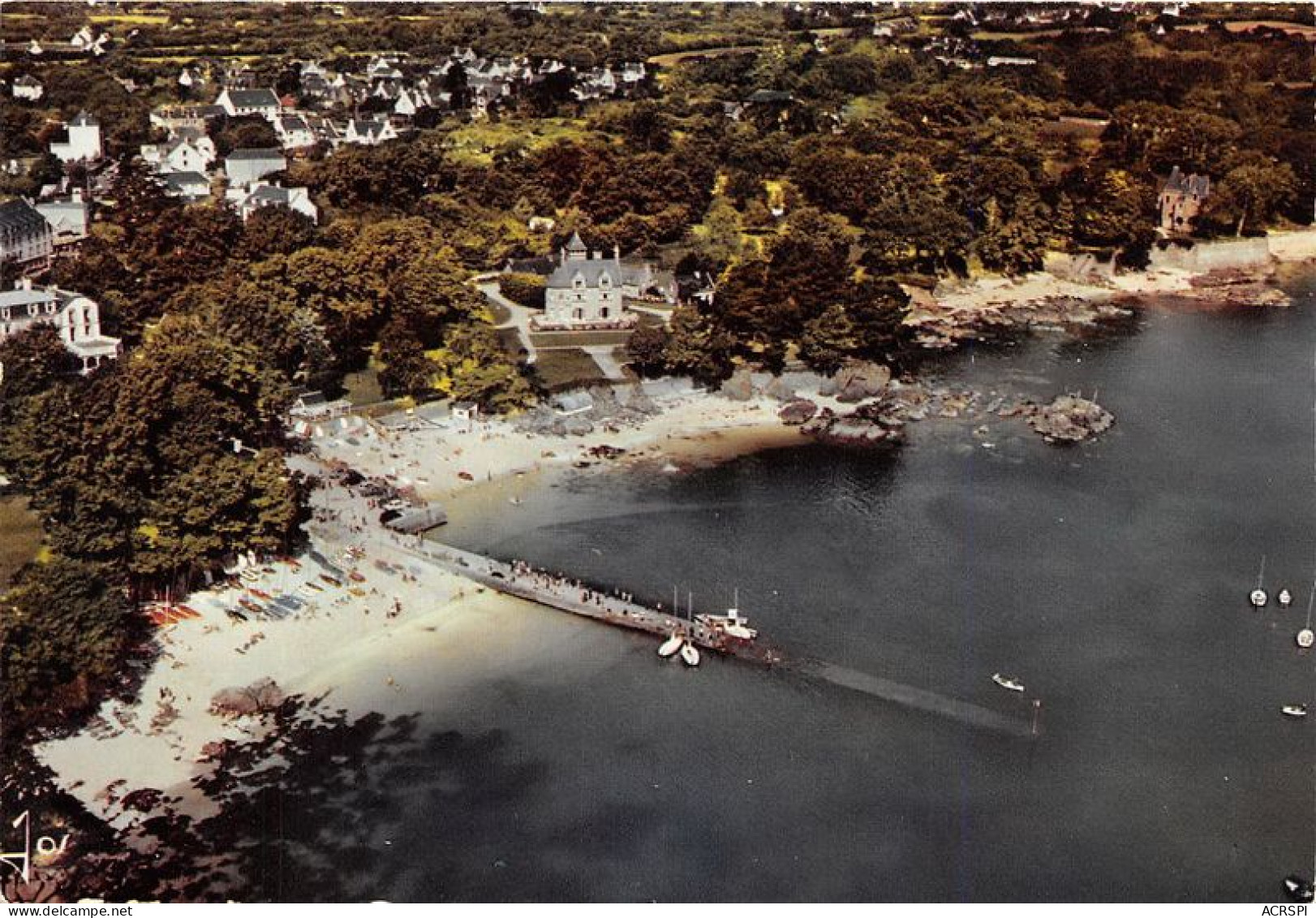 BEG MEIL La Cale Et Les Plages Dans Les Bois 22(scan Recto-verso) MA1939 - Beg Meil