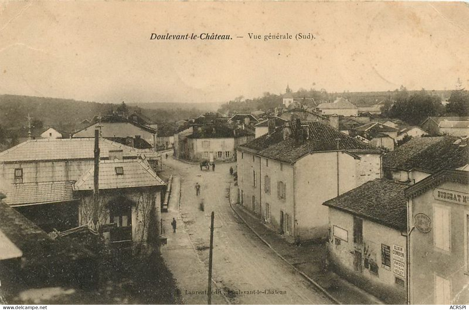 DOULEVANT LE CHATEAU Vue Générale Sud   6   (scan Recto-verso)MA1938Ter - Doulevant-le-Château