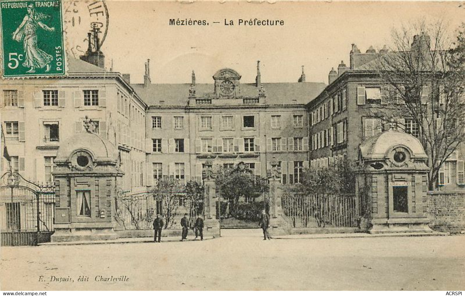 CHARLEVILLE MEZIRES La Prefecture  3   (scan Recto-verso)MA1938Ter - Charleville