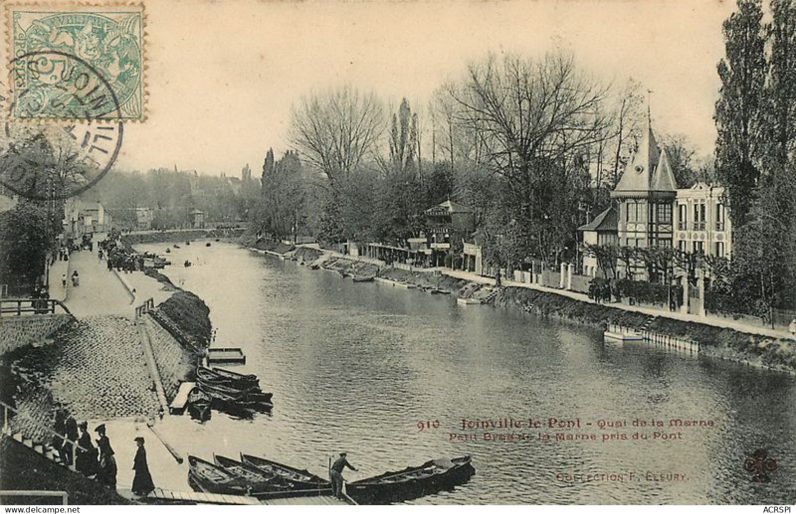 JOINVILLE LE PONT Quai De La Marne  5   (scan Recto-verso)MA1938Ter - Joinville Le Pont