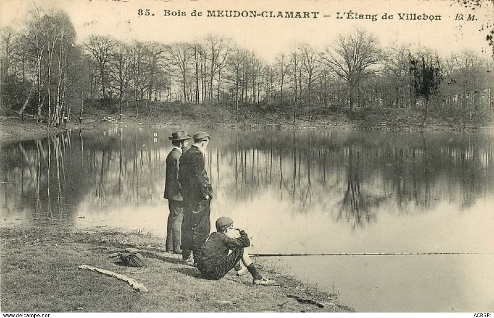 MEUDON  CLAMART Etang De Villebon  Peche à La Ligne   41   (scan Recto-verso)MA1938Bis - Clamart