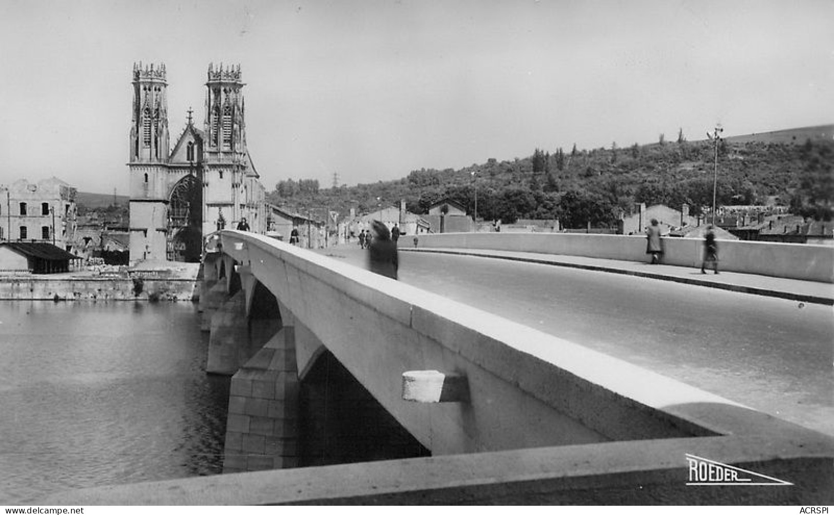 PONT A MOUSSON  Le Nouveau Pont   1   (scan Recto-verso)MA1938Bis - Pont A Mousson