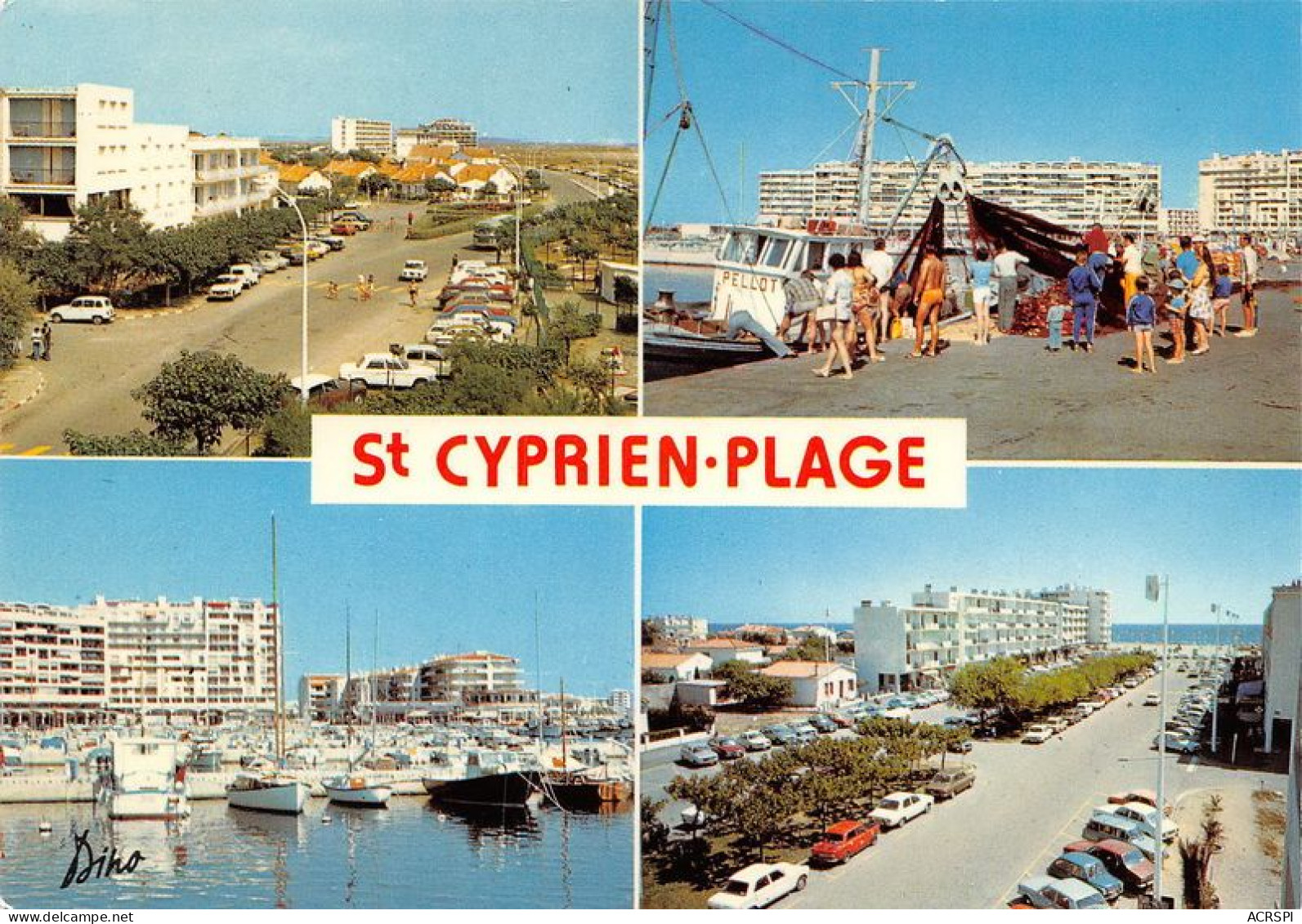 SAINT CYPRIEN PLAGE Divers Aspects 5(scan Recto-verso) MA1938 - Saint Cyprien