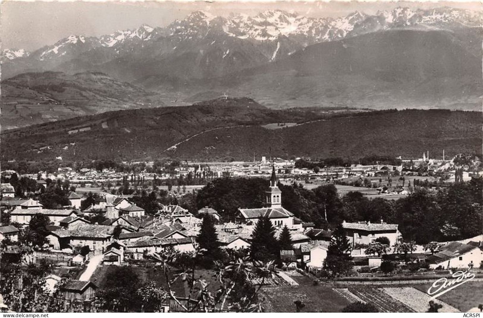 CLAIX Les Ponts De Claix Et La Chaine De Belledonne 14(scan Recto-verso) MA1937 - Claix