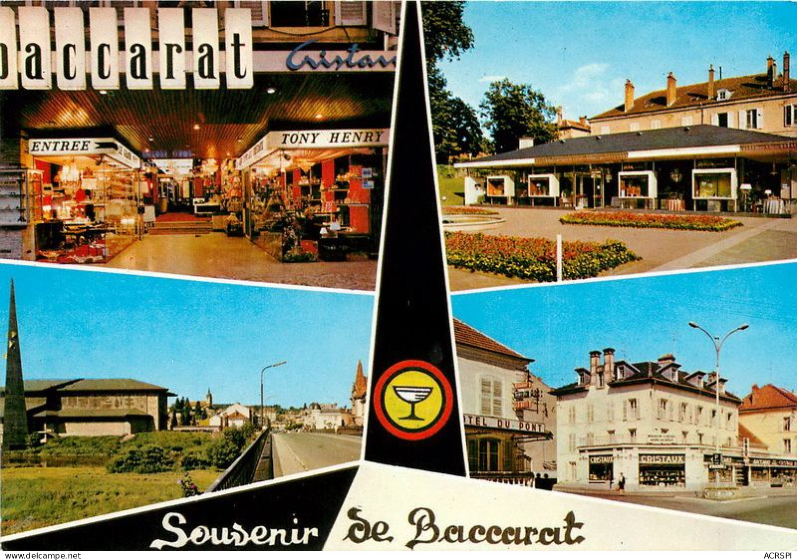 BACCARAT  Souvenir  13   (scan Recto-verso)MA1963Bis - Baccarat