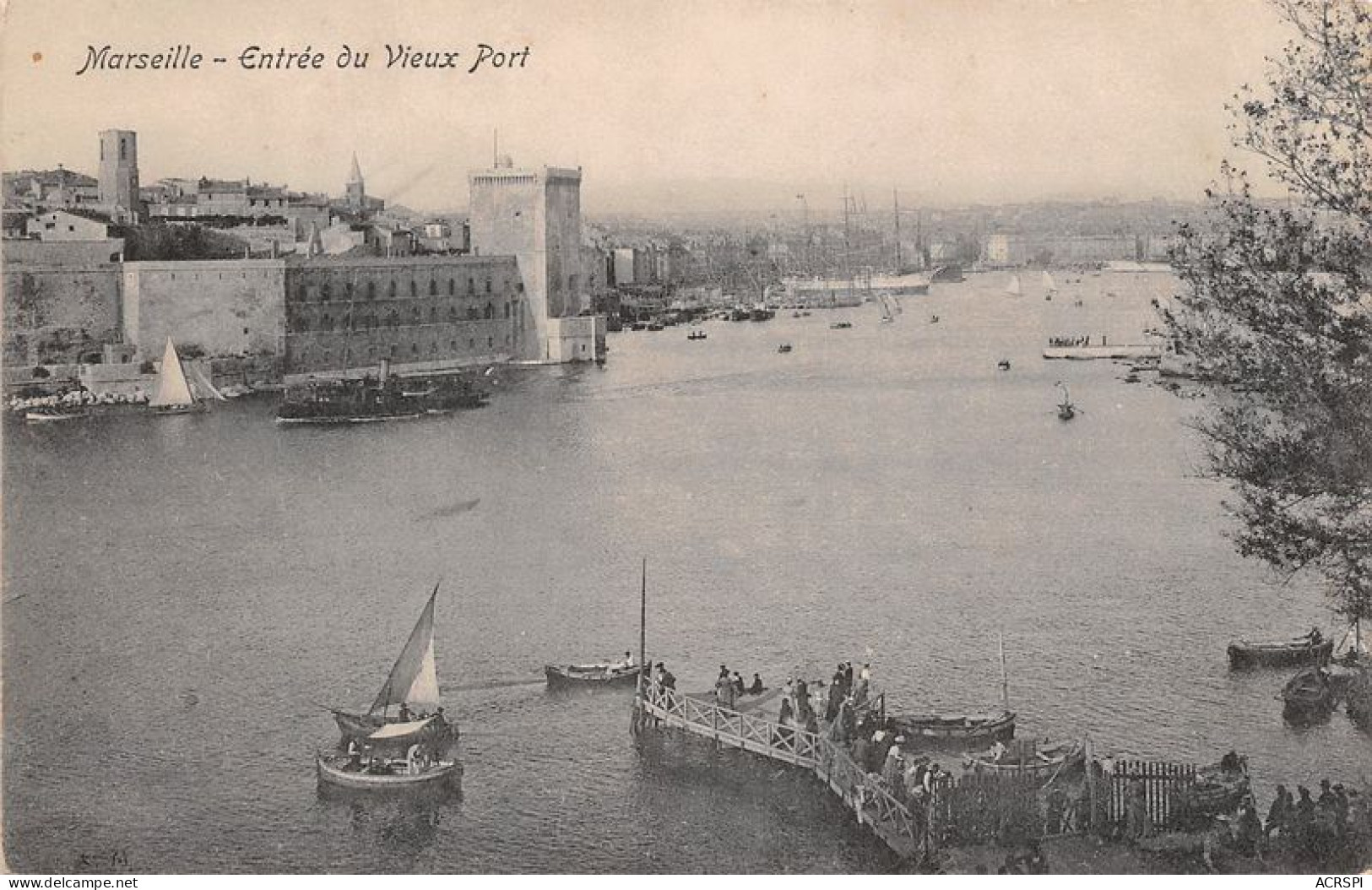 MARSEILLEentree Du Vieux Port 3(scan Recto-verso) MA1962 - Vieux Port, Saint Victor, Le Panier