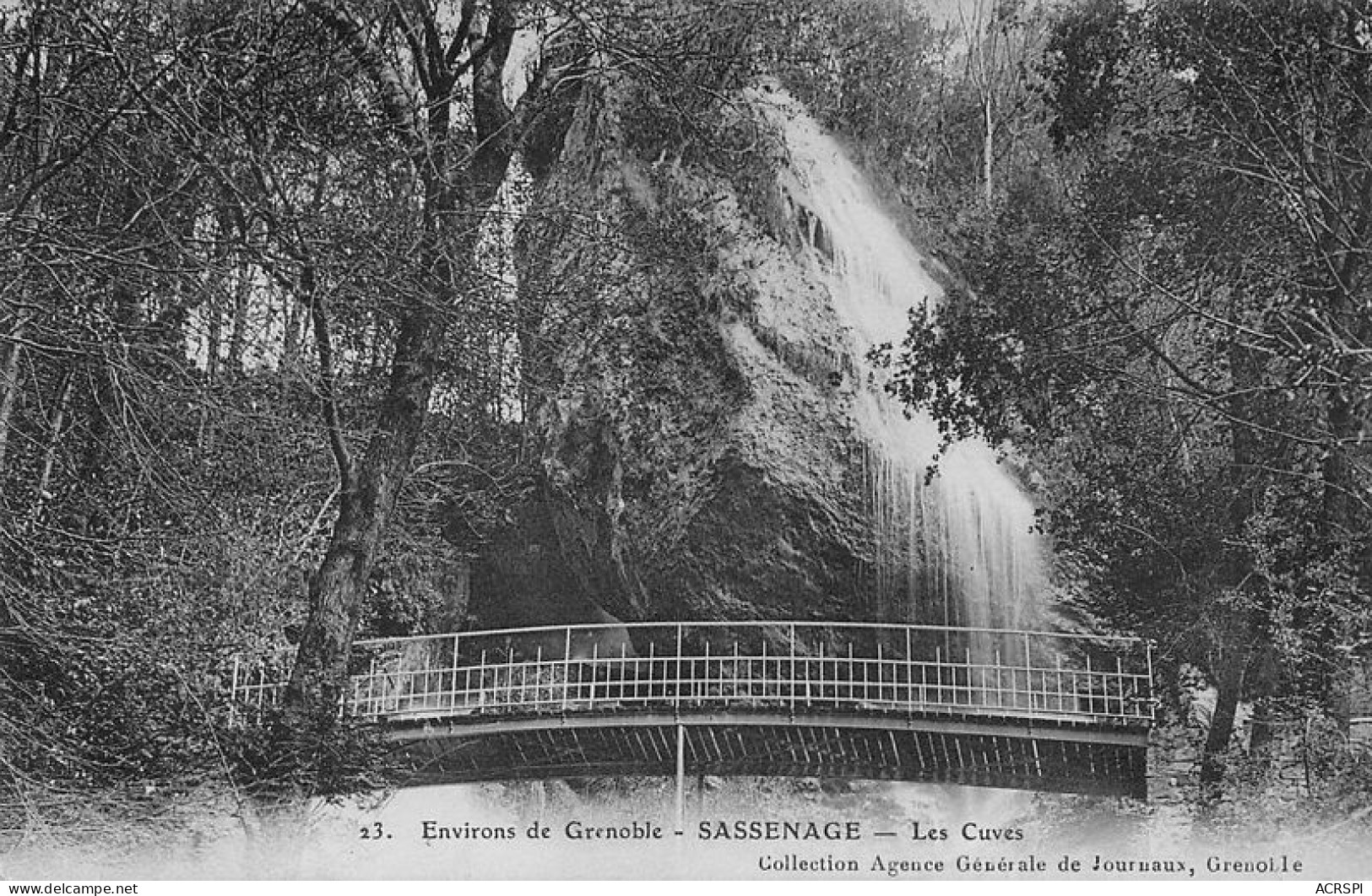 SASSENAGE  Les Cuves  36   (scan Recto-verso)MA1958Ter - Sassenage