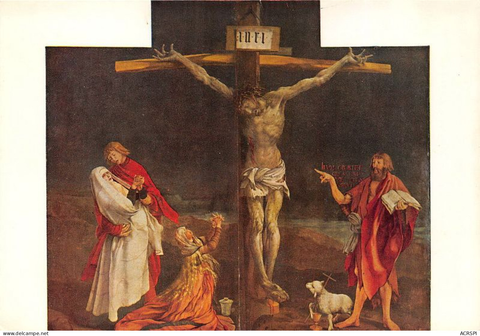 COLMAR Musee D Unterlinden La Crucifixion 10(scan Recto-verso) MA1957 - Colmar