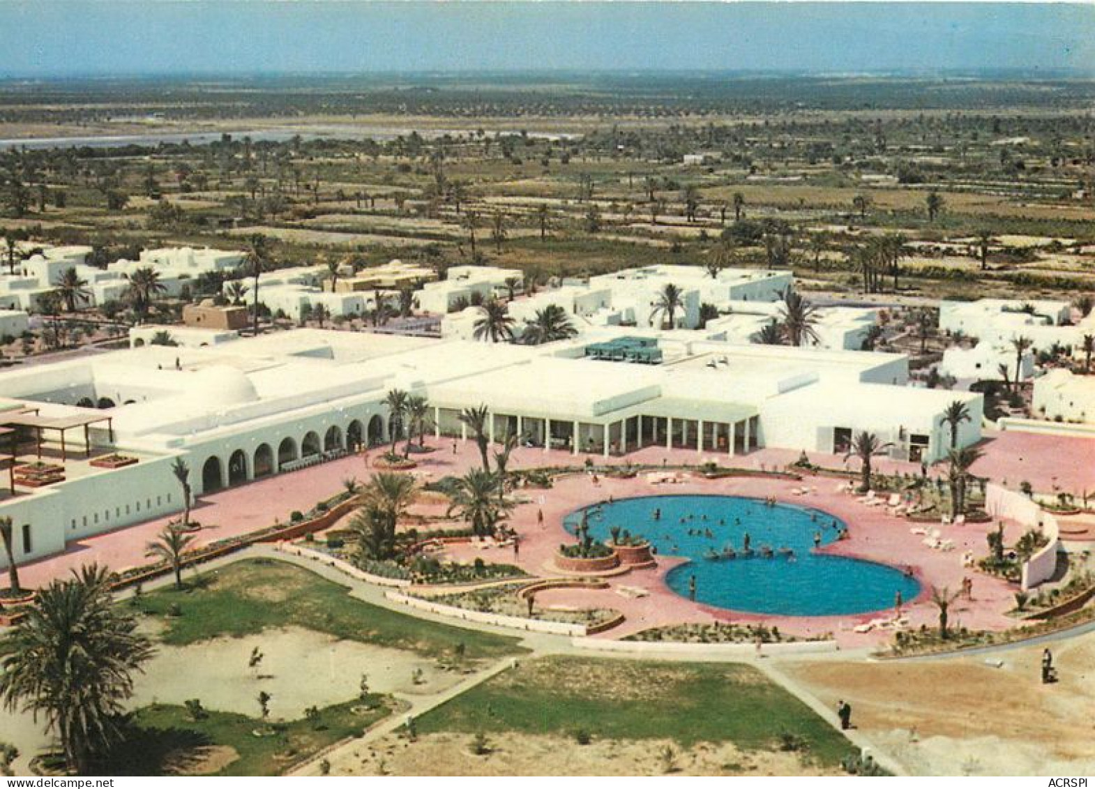 TUNISIE  Skanes  Monastir  Résidence SHEMS   8 Bis  (scan Recto-verso)MA1956Bis - Tunisia