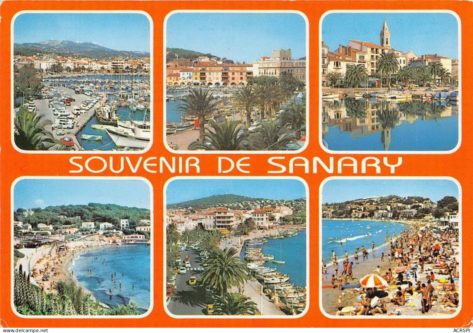 Souvenir De SANARY SUR MER 9(scan Recto-verso) MA1952 - Sanary-sur-Mer